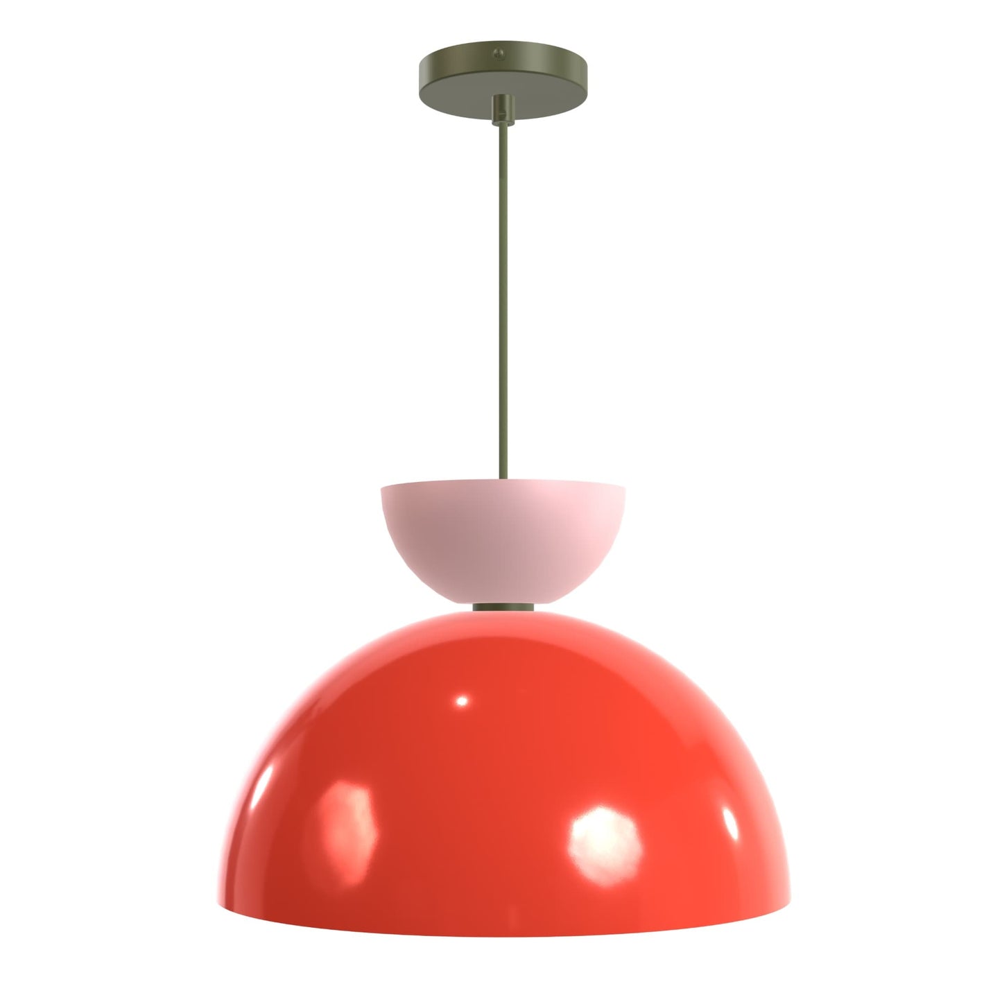 Horizon Dome Strata AiO Pendant - Chroma Color Block