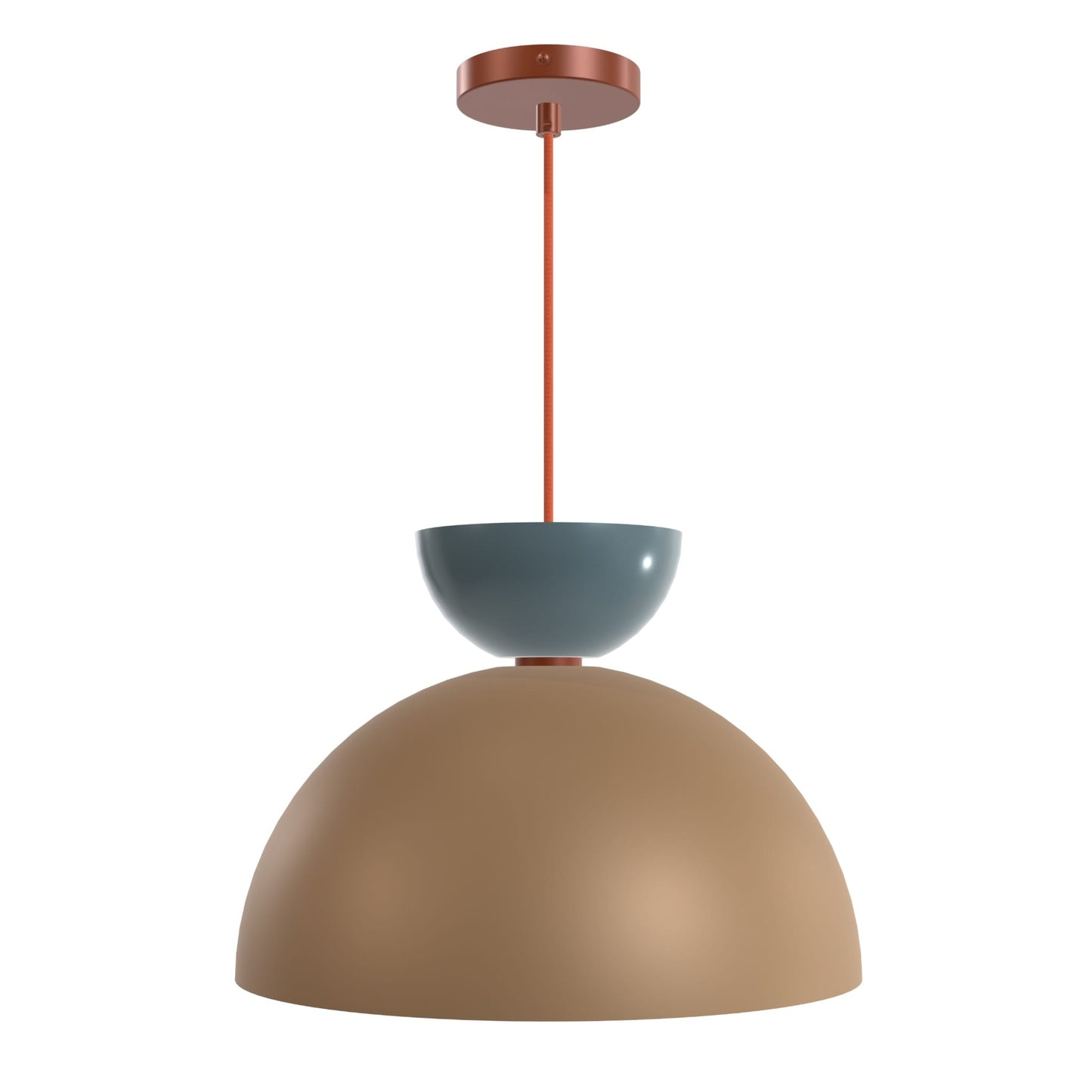 Horizon Dome Strata AiO Pendant - Chroma Color Block