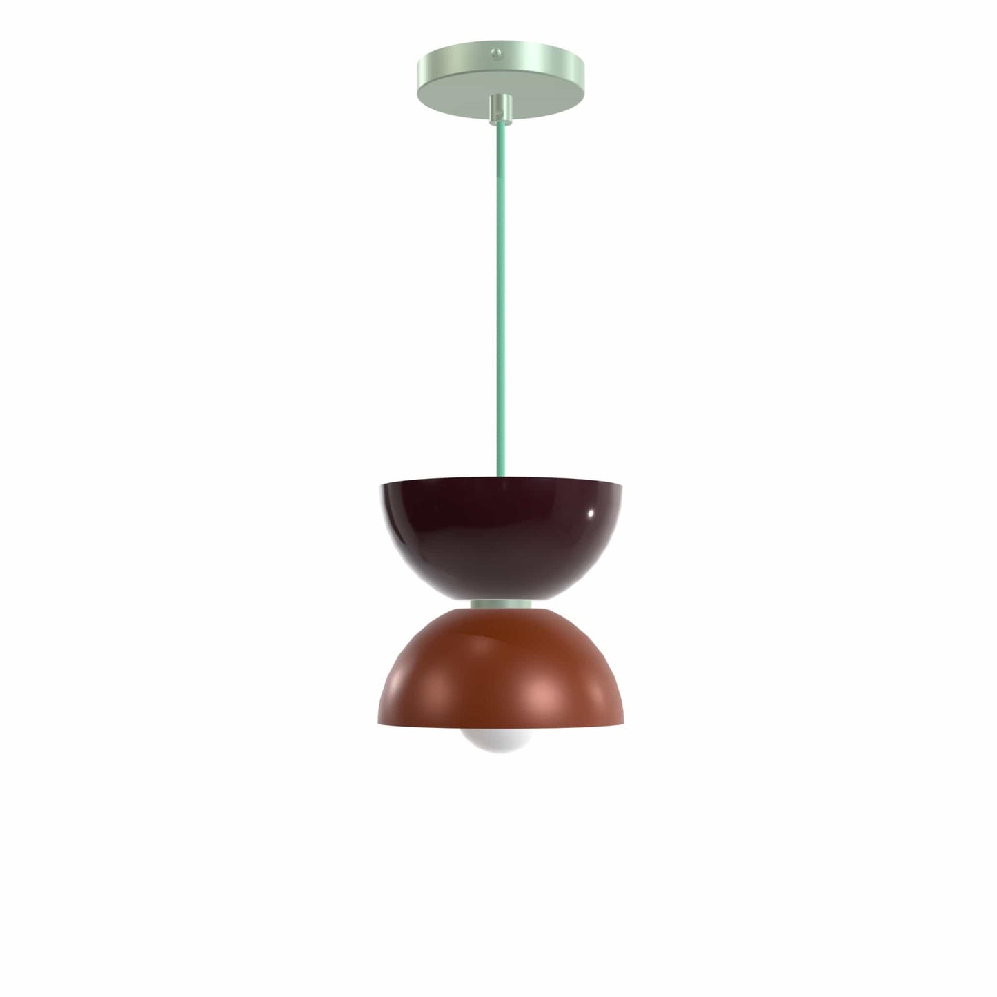 Horizon 7" Dome Duo AiO Pendant - Chroma Color Block