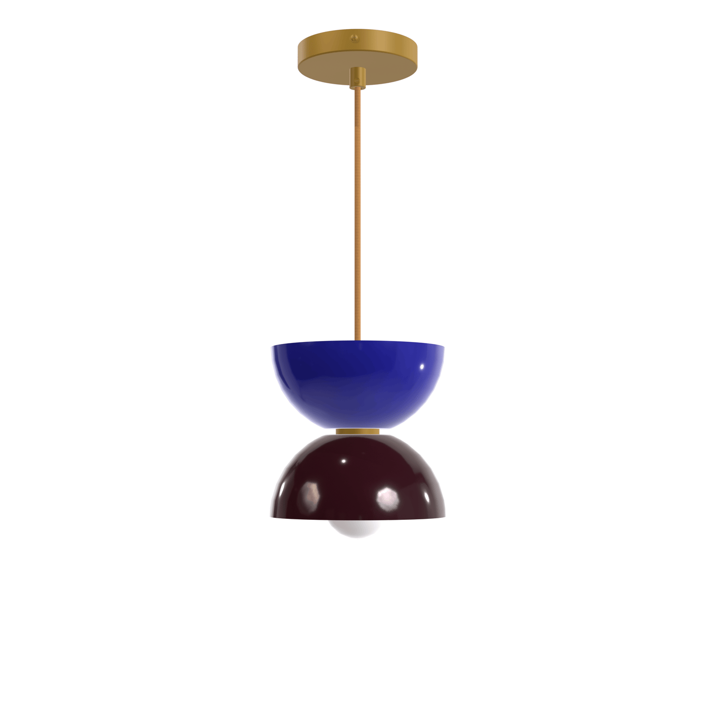 Horizon 7" Dome Duo AiO Pendant - Chroma Color Block