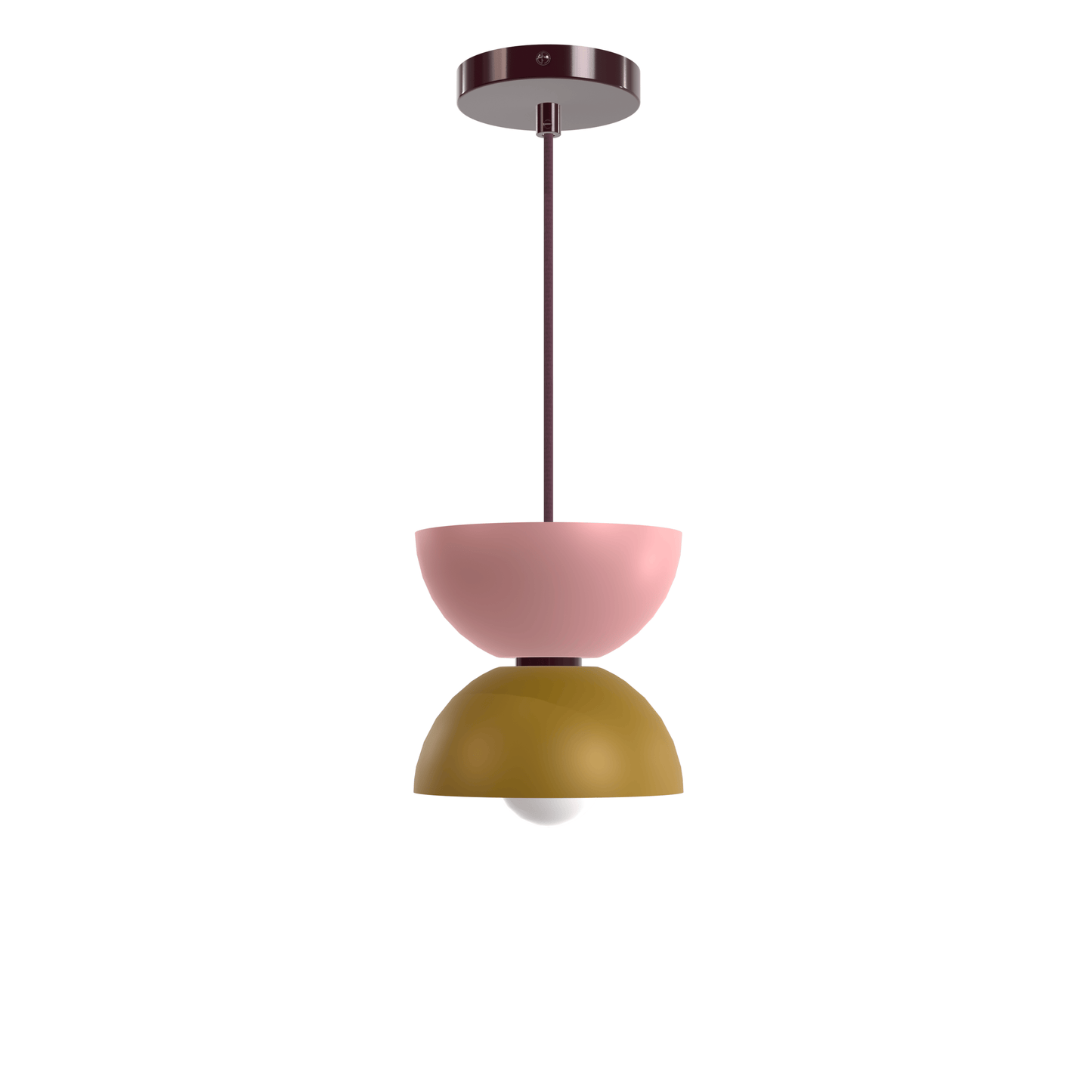 Horizon 7" Dome Duo AiO Pendant - Chroma Color Block