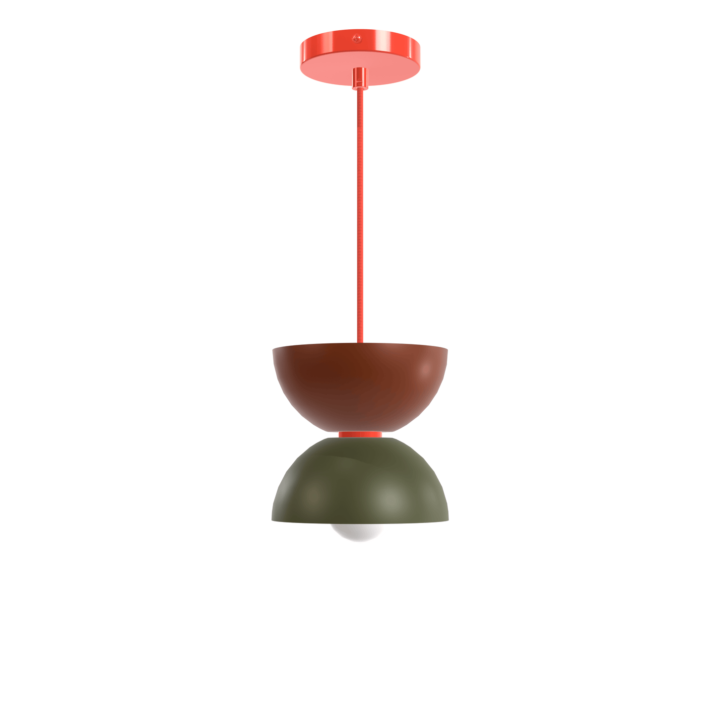 Horizon 7" Dome Duo AiO Pendant - Chroma Color Block