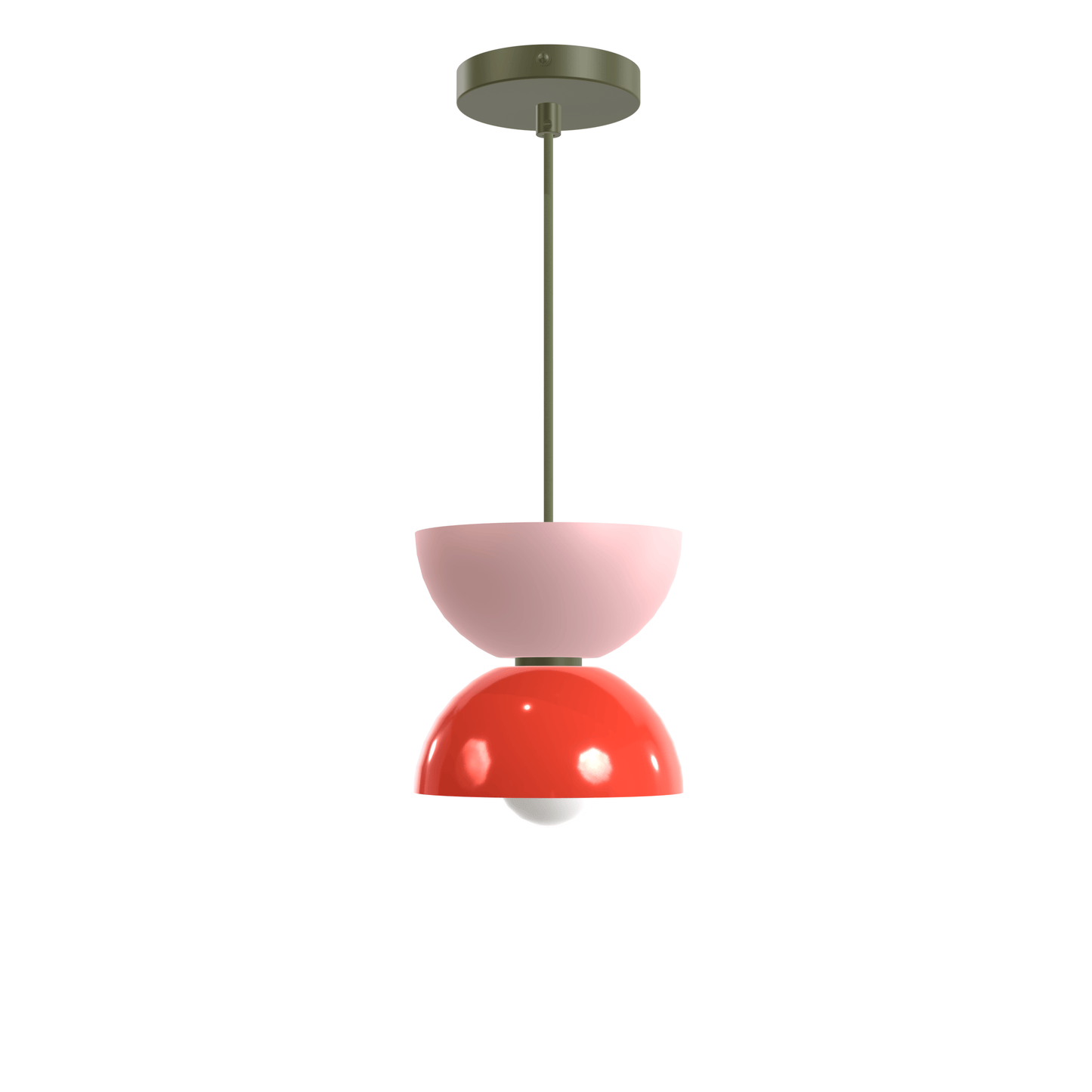 Horizon 7" Dome Duo AiO Pendant - Chroma Color Block