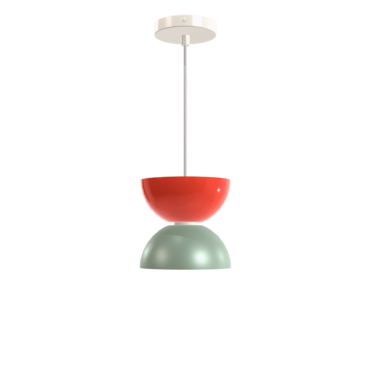 Horizon 7" Dome Duo AiO Pendant - Chroma Color Block
