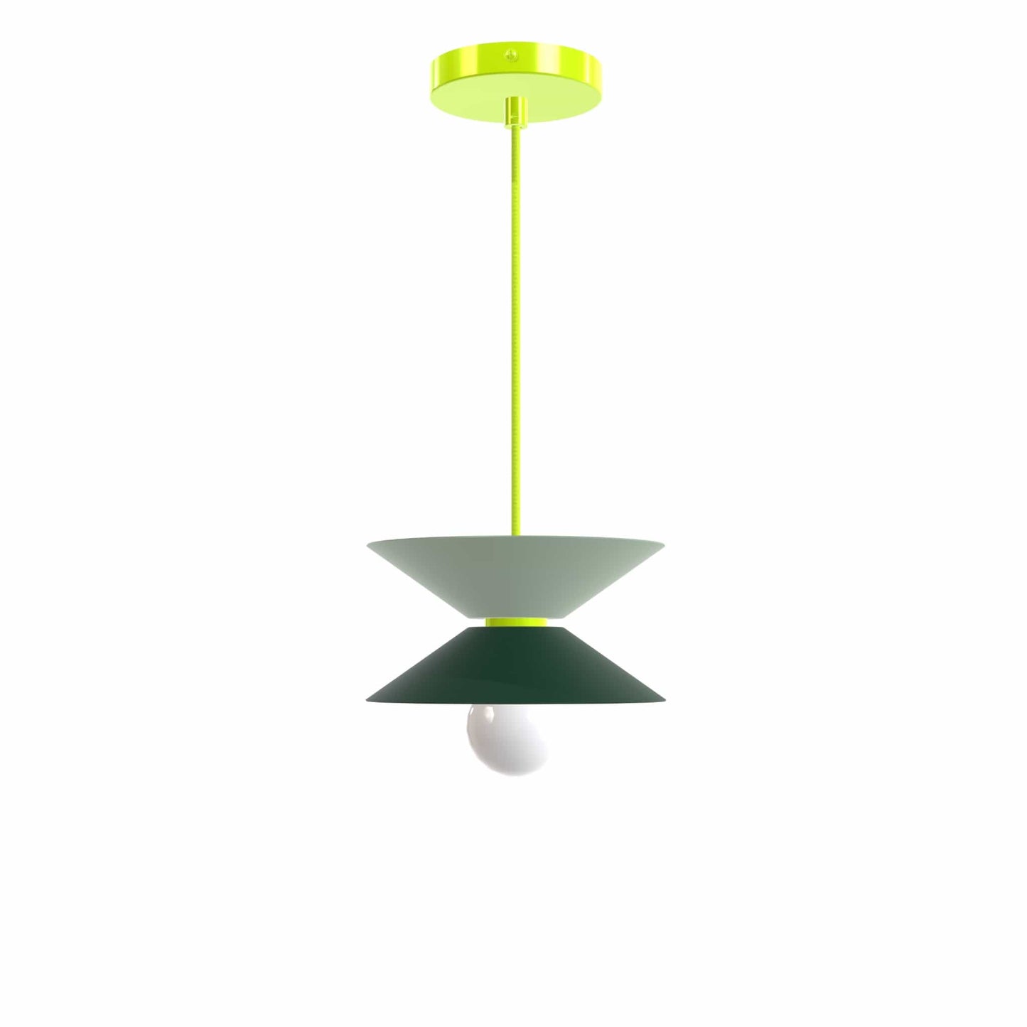 Mini Slope Duo AiO Pendant - Chroma Color Block
