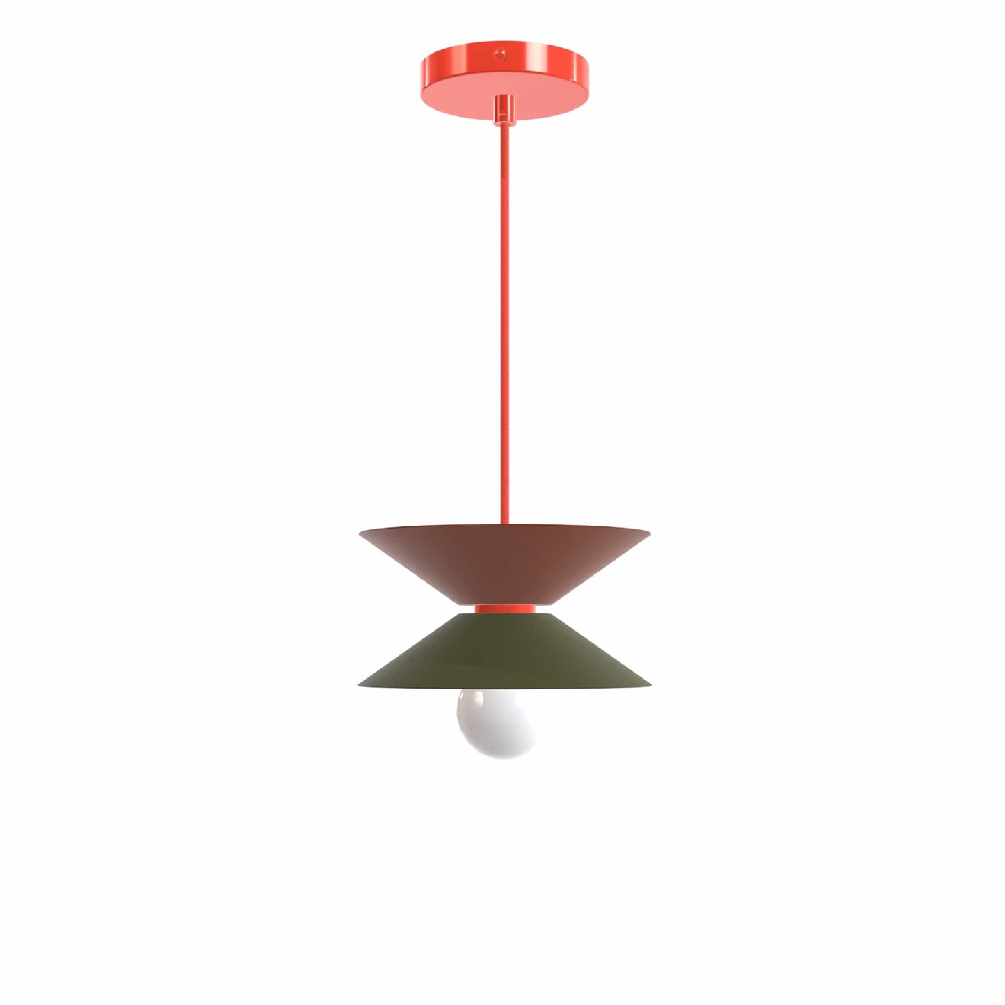 Mini Slope Duo AiO Pendant - Chroma Color Block