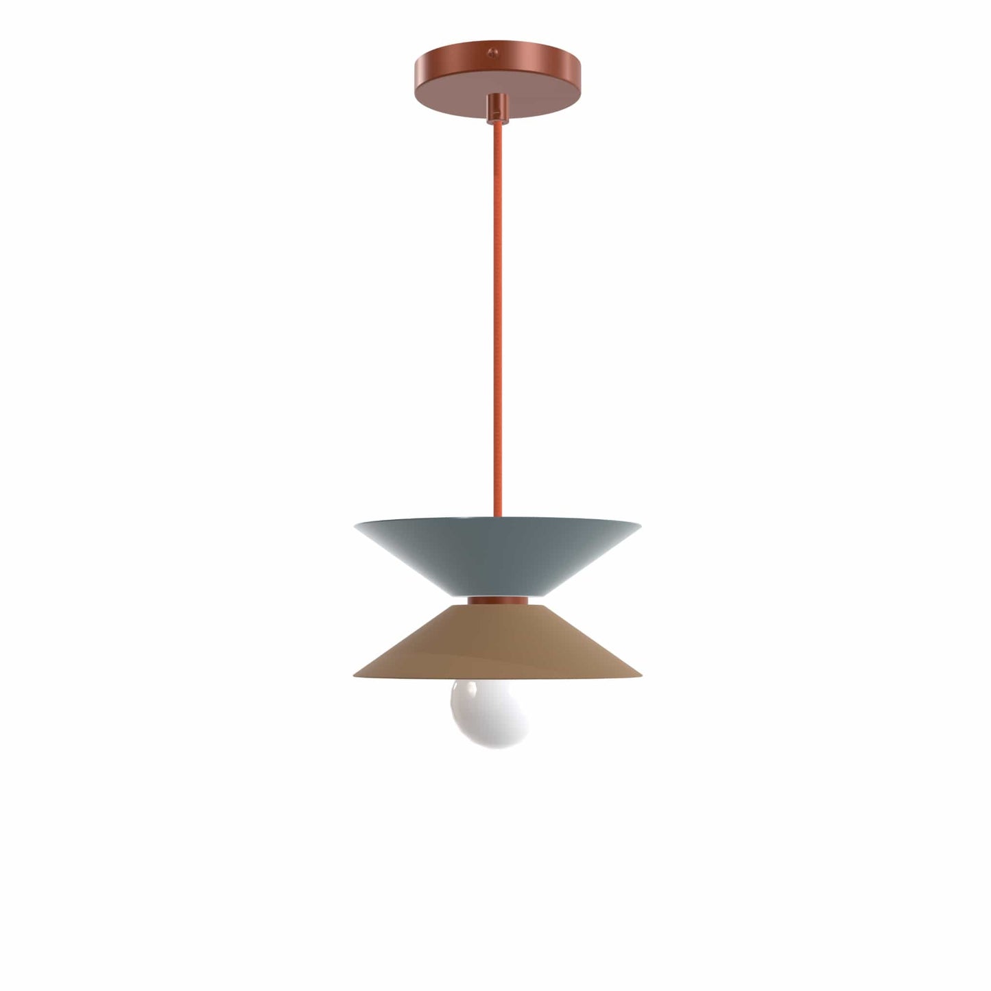 Mini Slope Duo AiO Pendant - Chroma Color Block