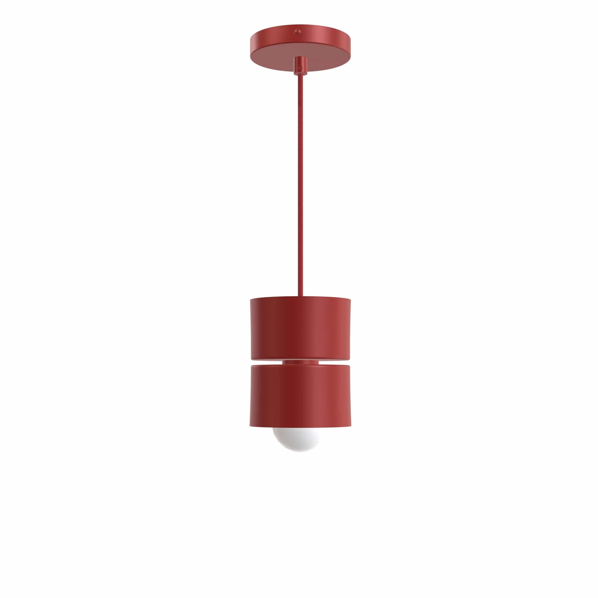Puck Duo AiO Pendant - Chroma in Cardinal Red