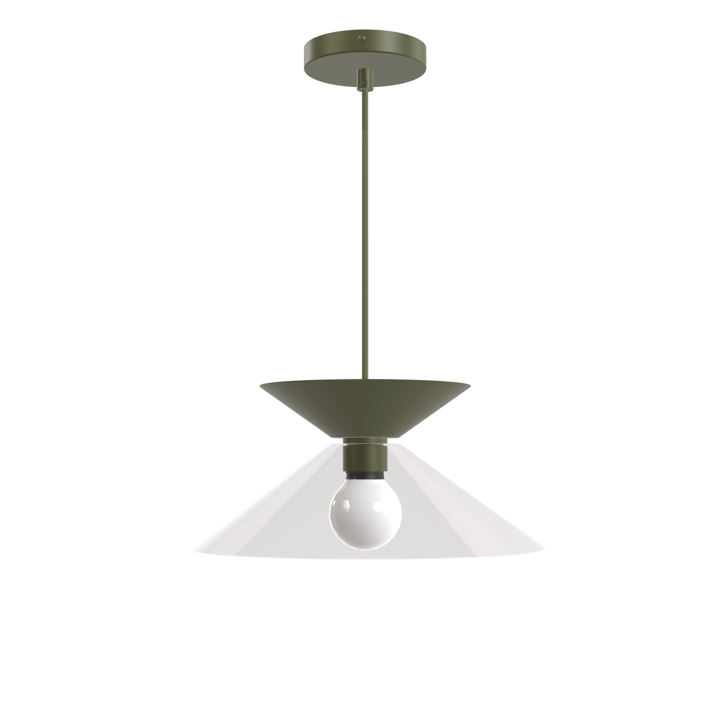 Glass Slope Strata AiO Pendant - Chroma Studio