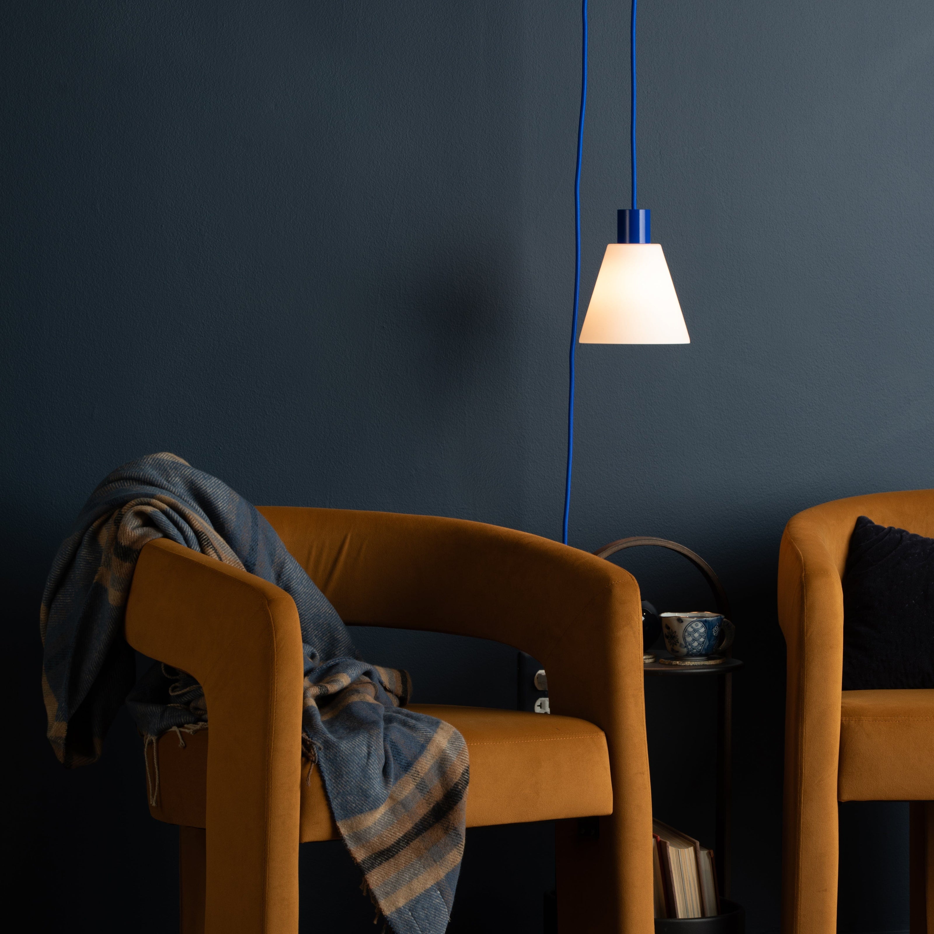 Totally! AiO Glass Cone Ceiling Plug-In Pendant | 6in or 11in