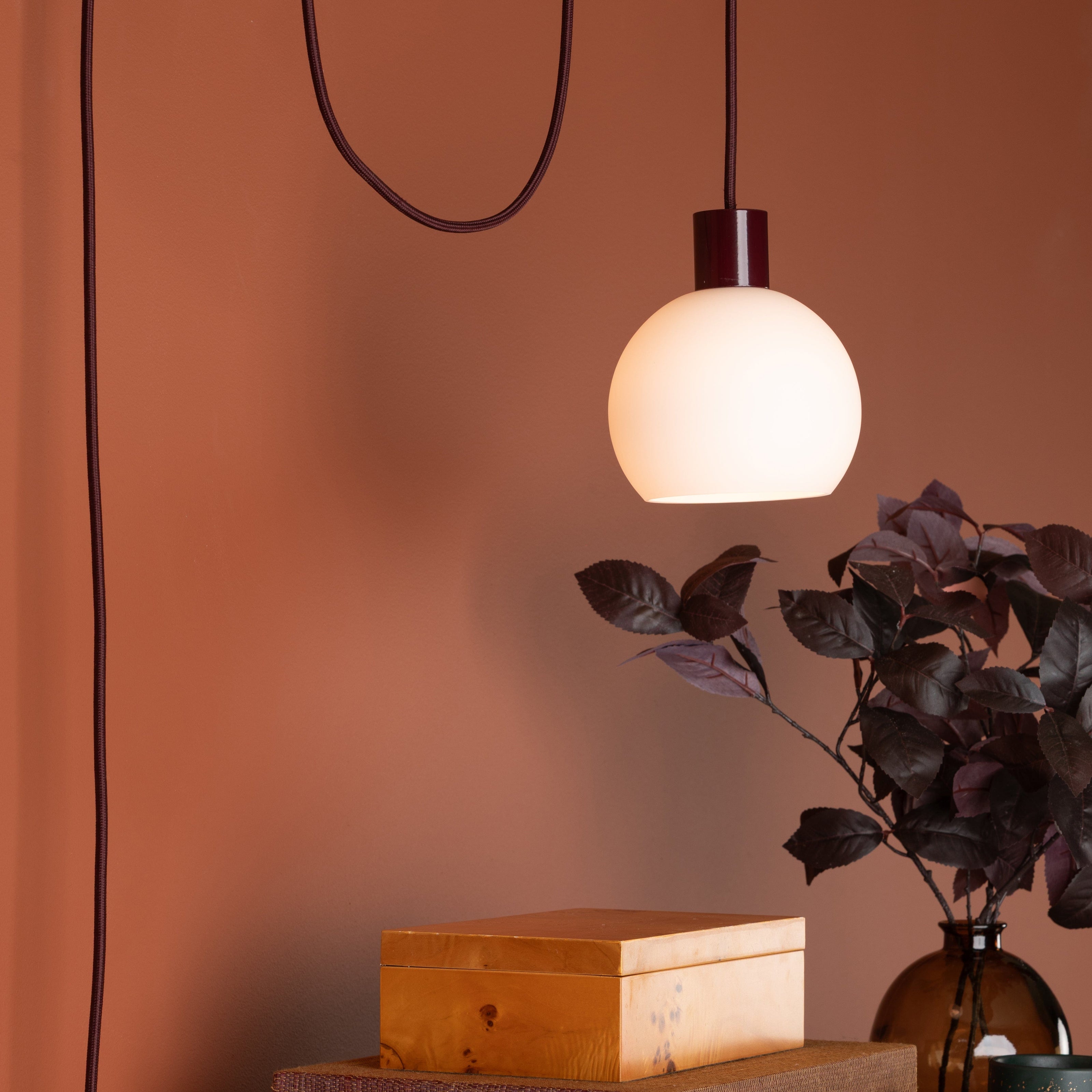 Totally! AiO 6in Globe Plug-In Pendant