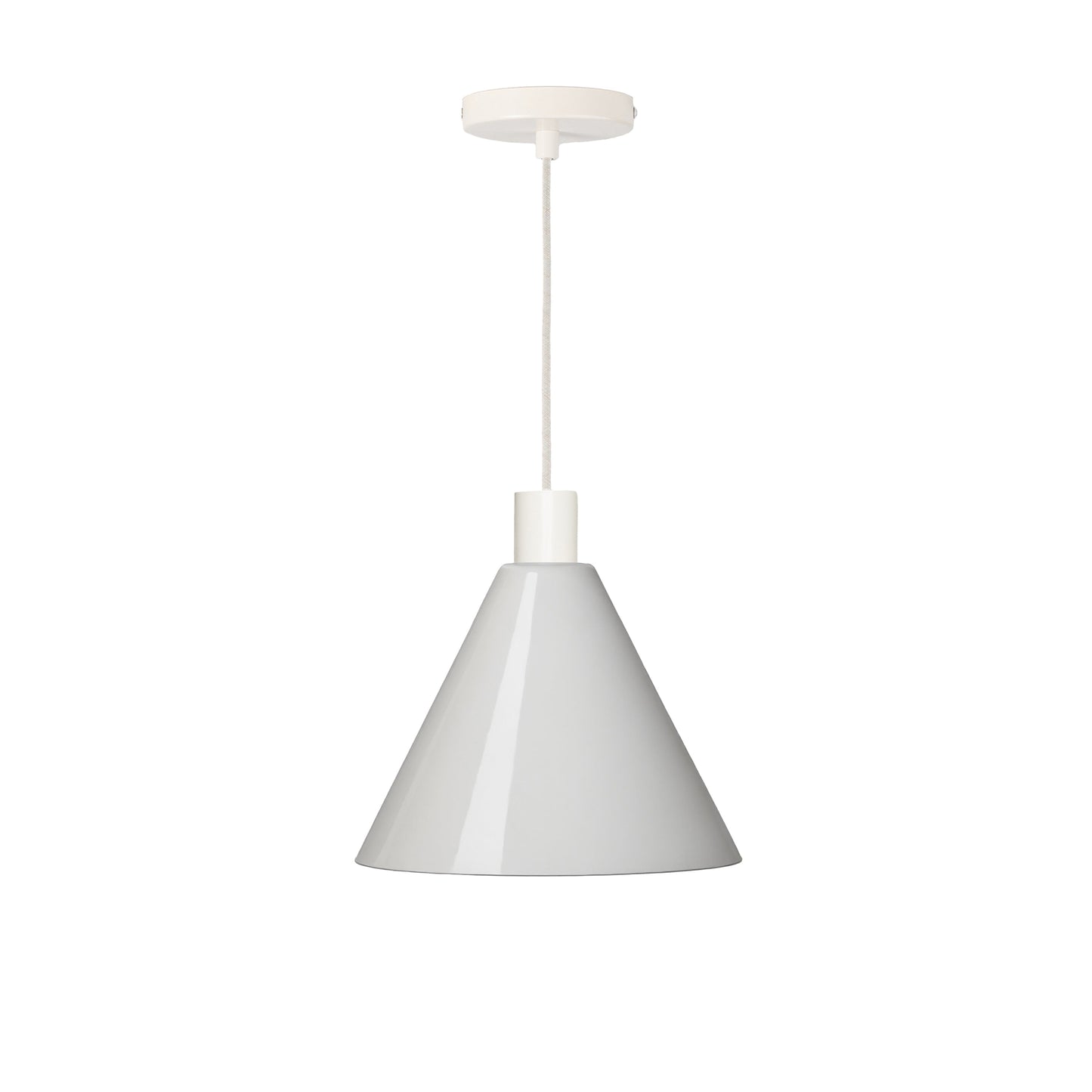Boutique AiO Glass Cone Ceiling Pendant | 6in or 11in