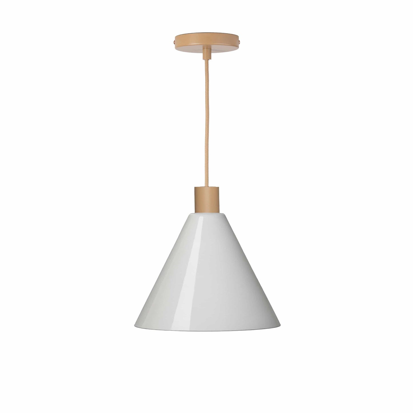 Boutique AiO Glass Cone Ceiling Pendant | 6in or 11in