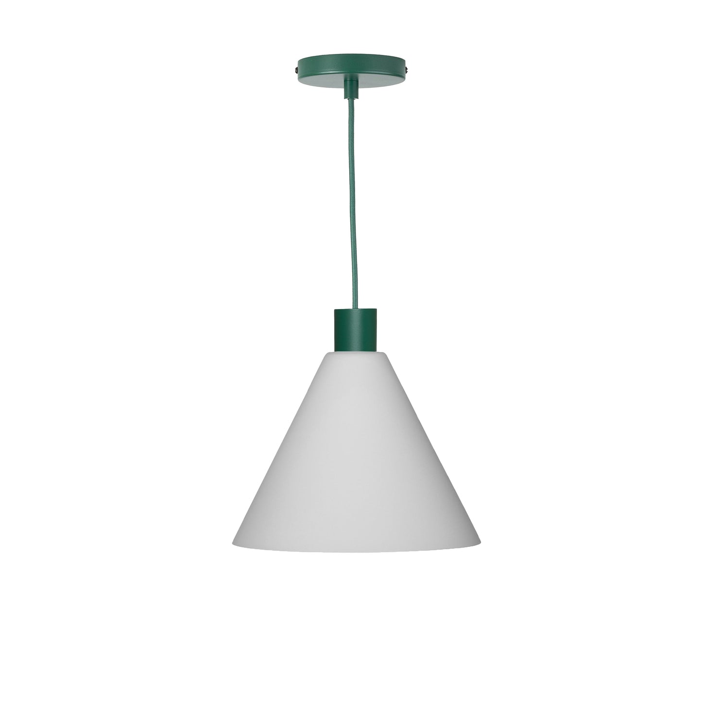 Boutique AiO Glass Cone Ceiling Pendant | 6in or 11in