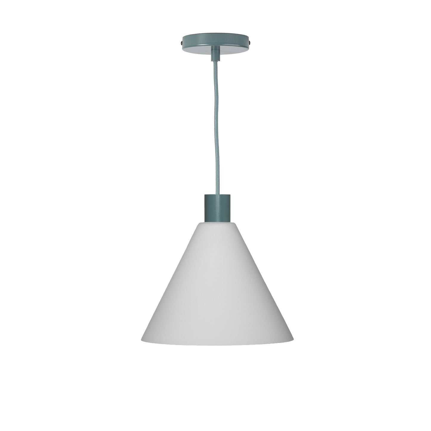Boutique AiO Glass Cone Ceiling Pendant | 6in or 11in