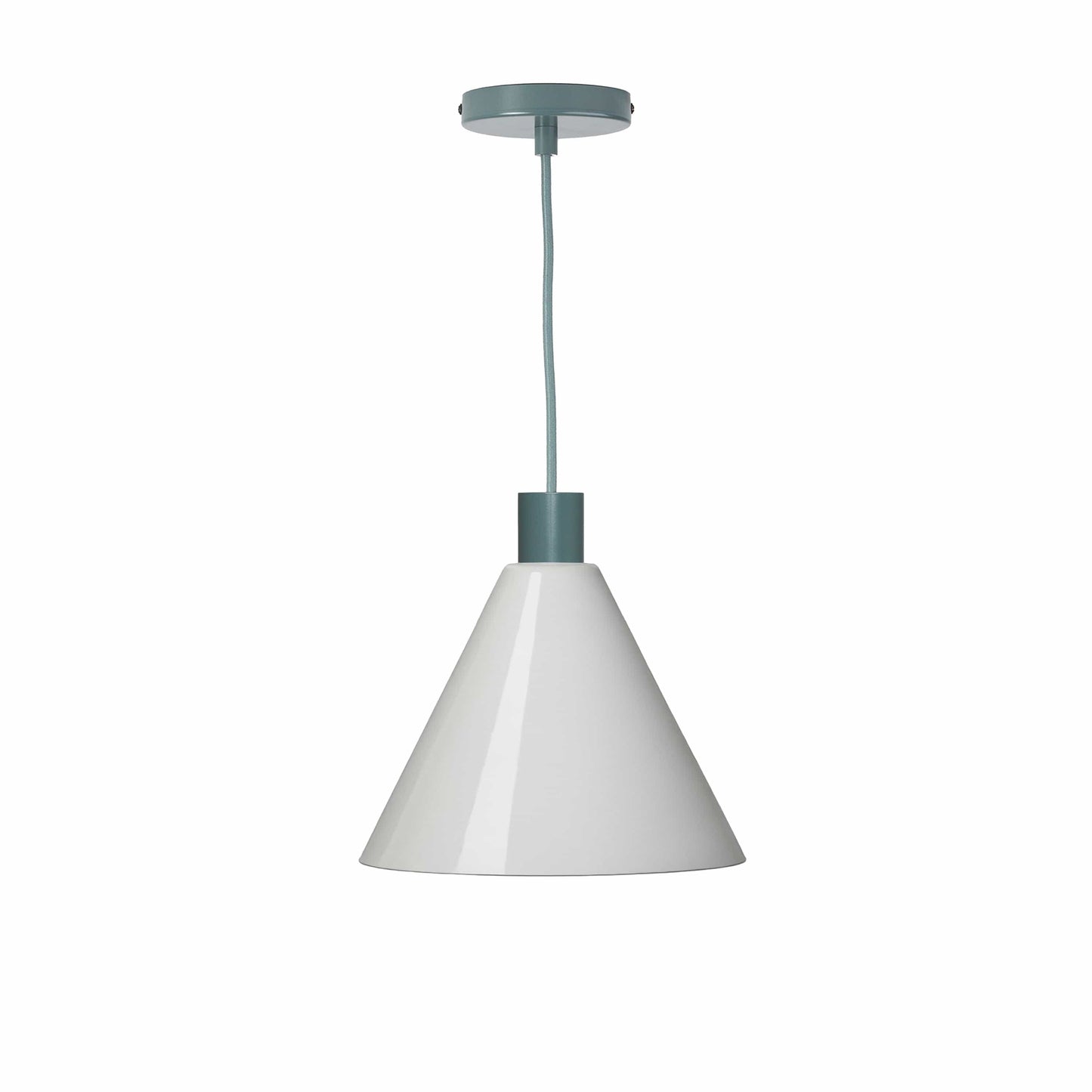 Boutique AiO Glass Cone Ceiling Pendant | 6in or 11in