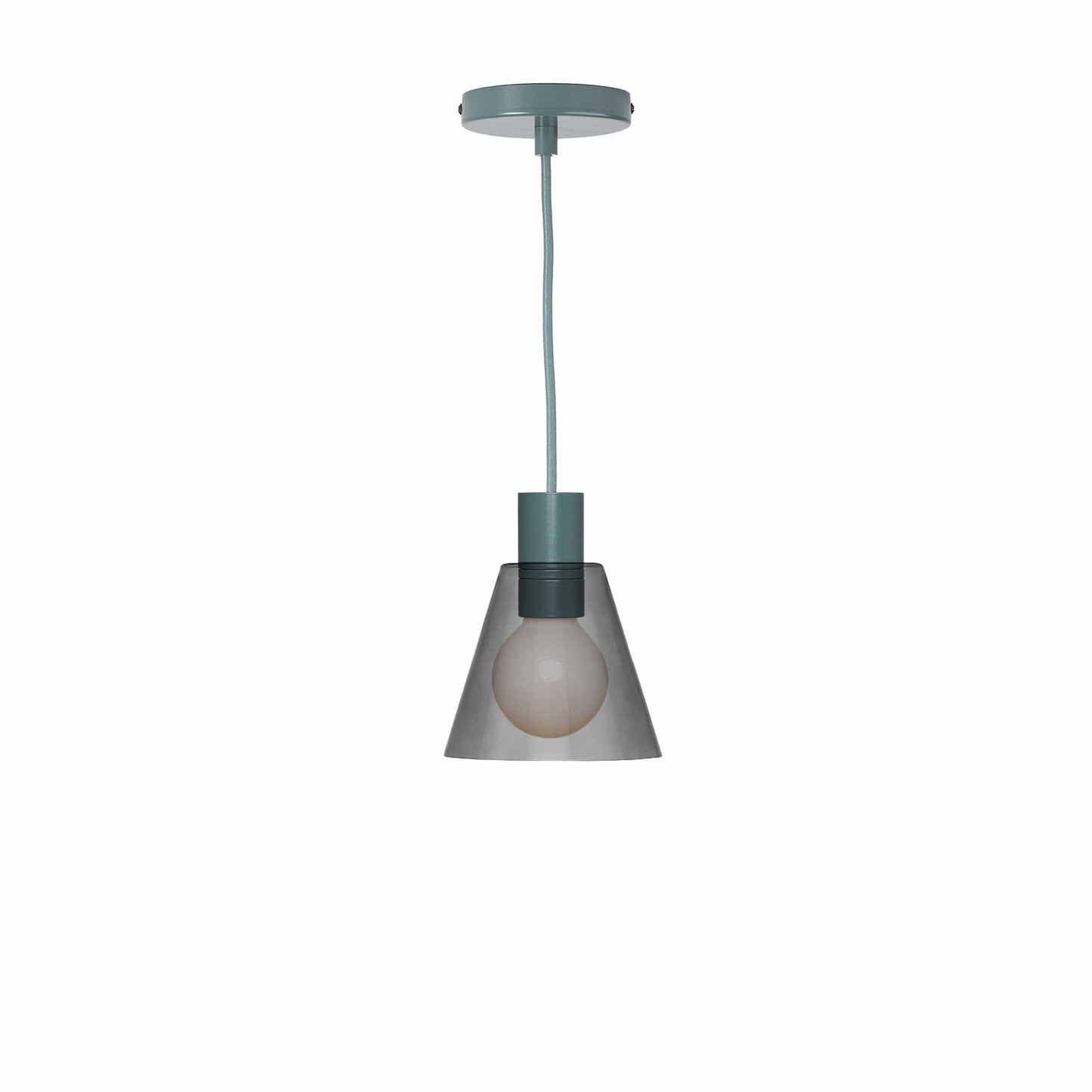 Boutique AiO Glass Cone Ceiling Pendant | 6in or 11in