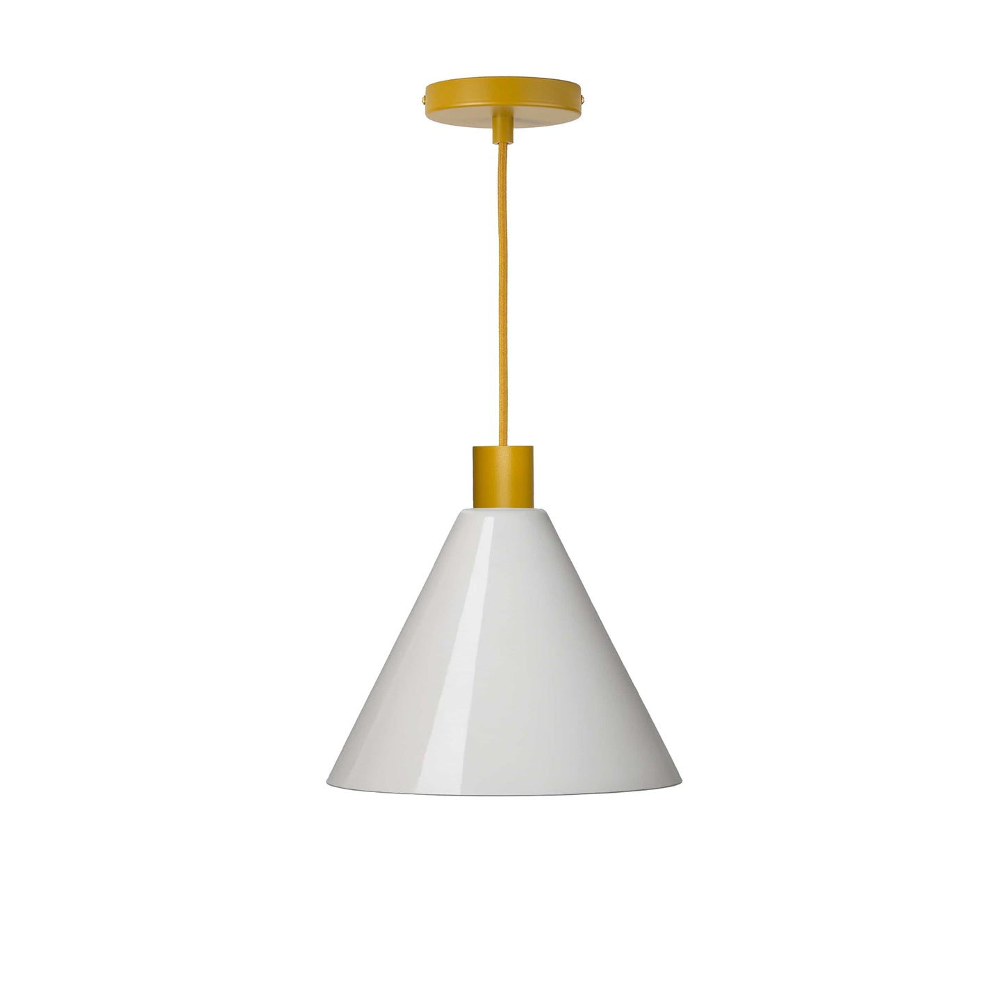 Boutique AiO Glass Cone Ceiling Pendant | 6in or 11in