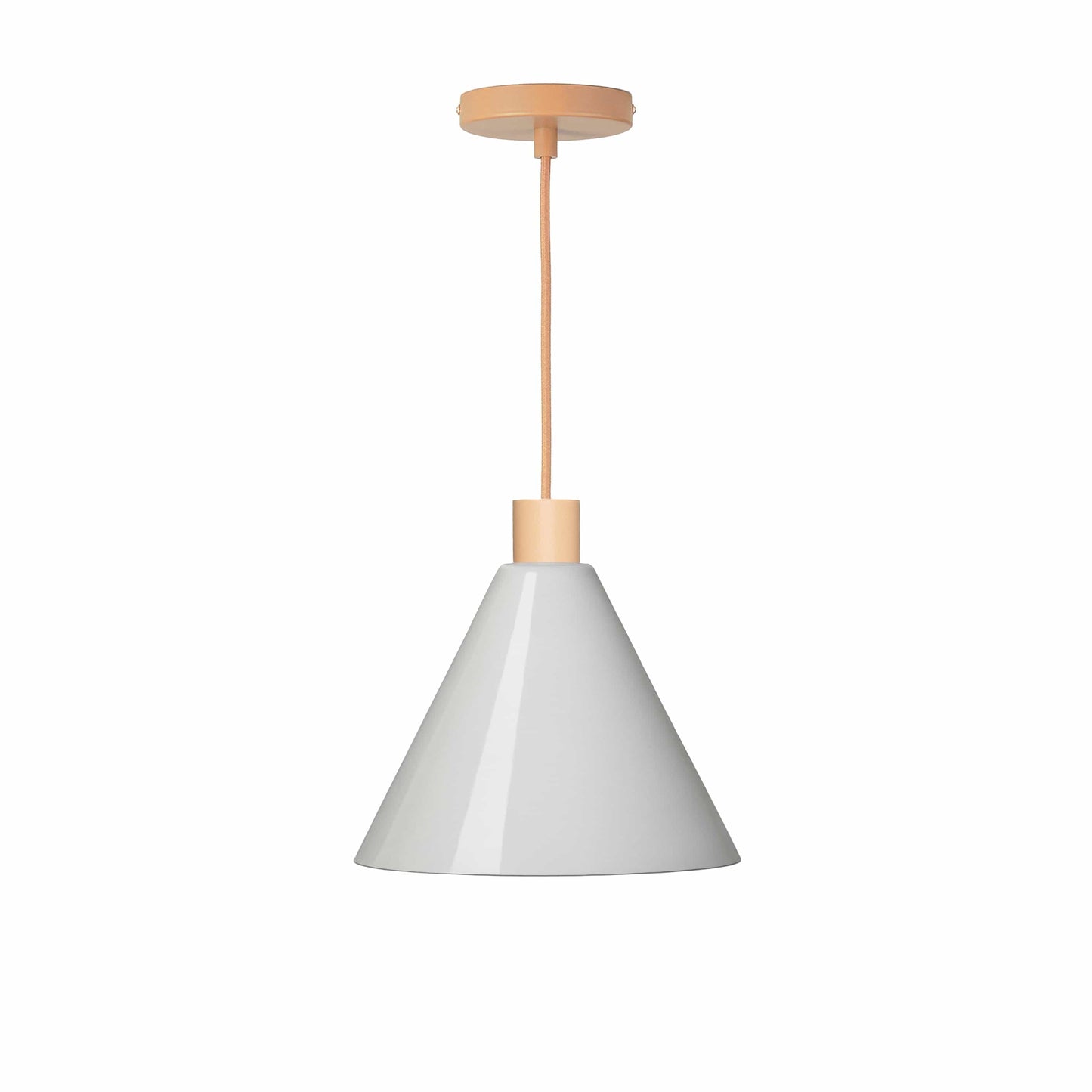 Boutique AiO Glass Cone Ceiling Pendant | 6in or 11in