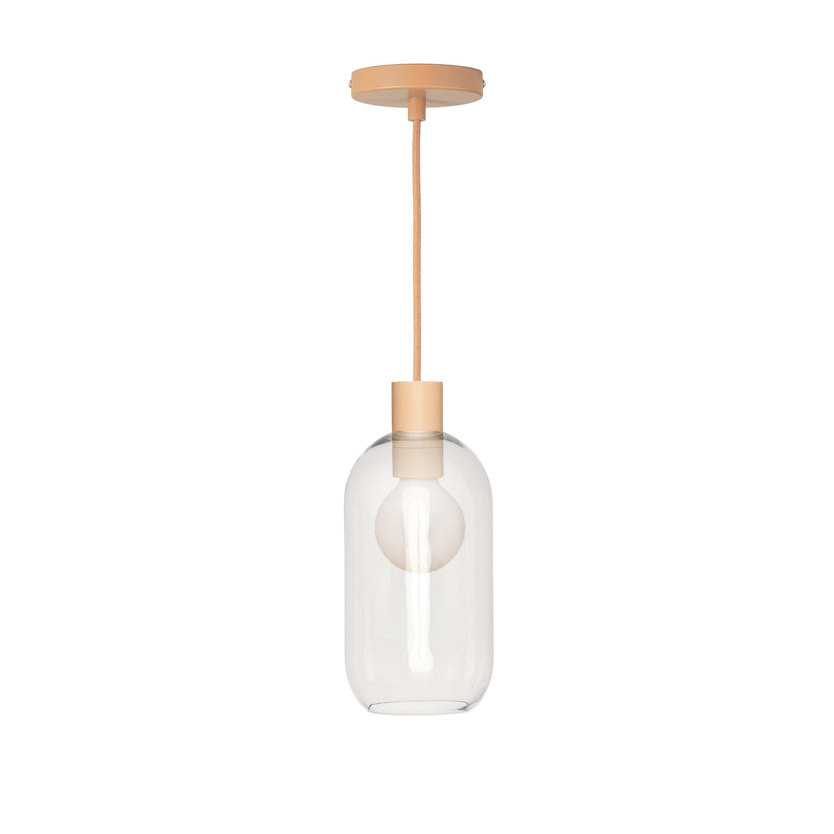 Glass Pill AiO Pendant - Chroma Studio Palisade / Clear