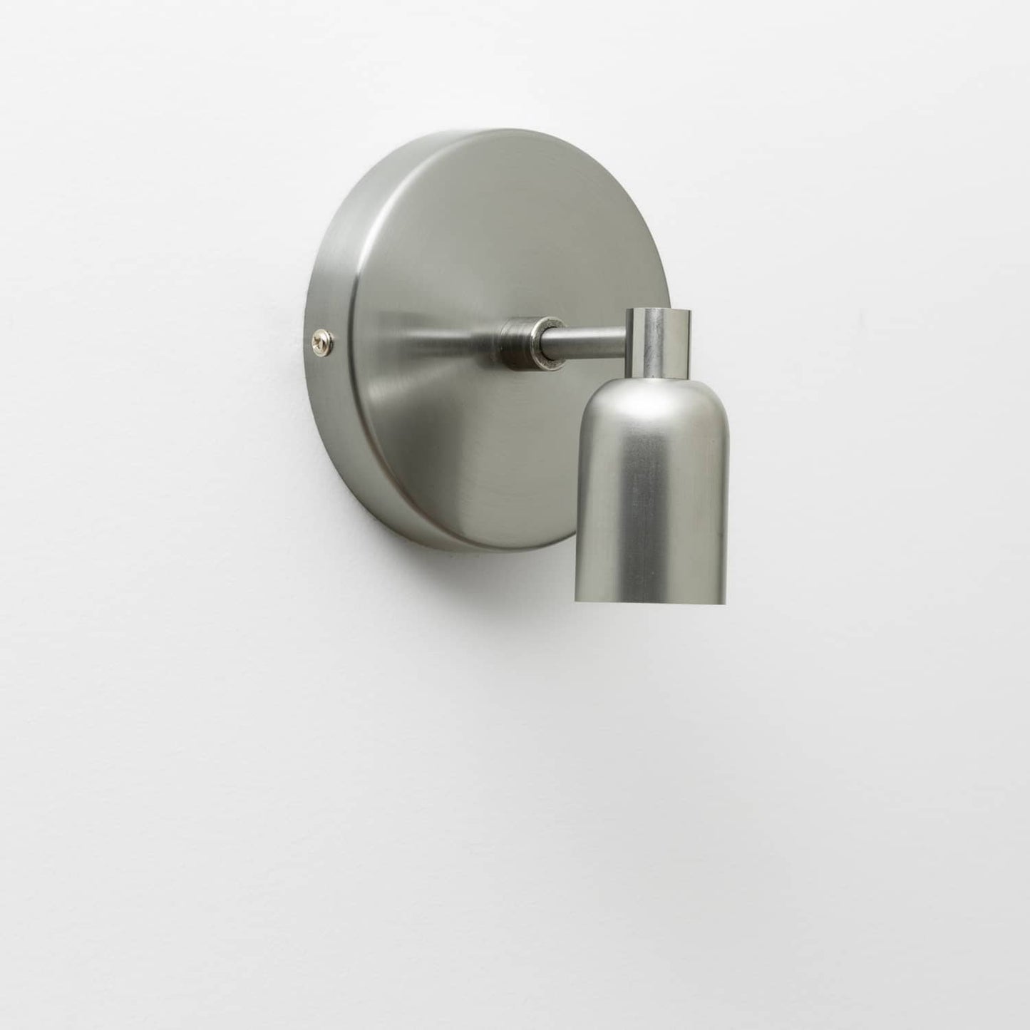 Junction Mini Solo Sconce in Raw Metal finish