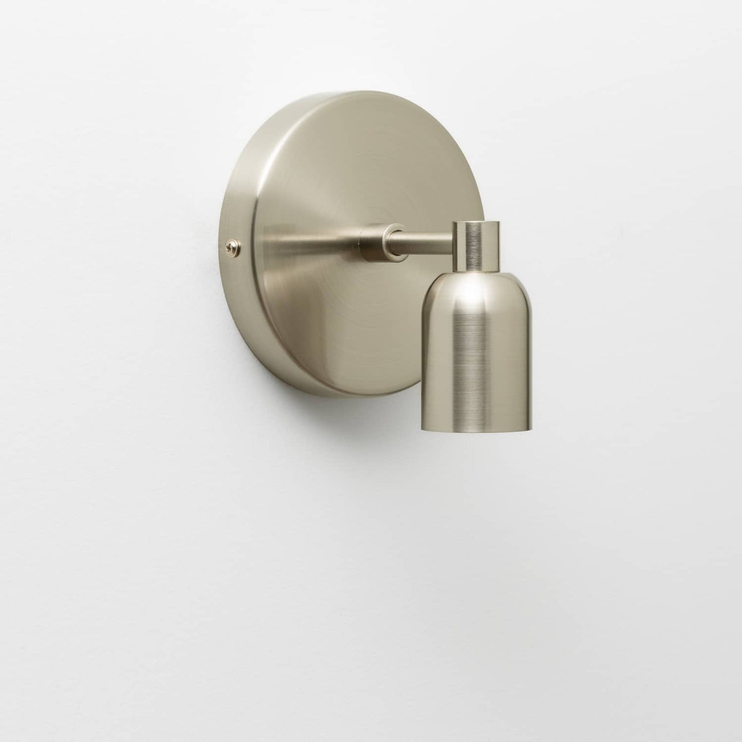 Junction Mini Solo Sconce in Brushed Nickel finish