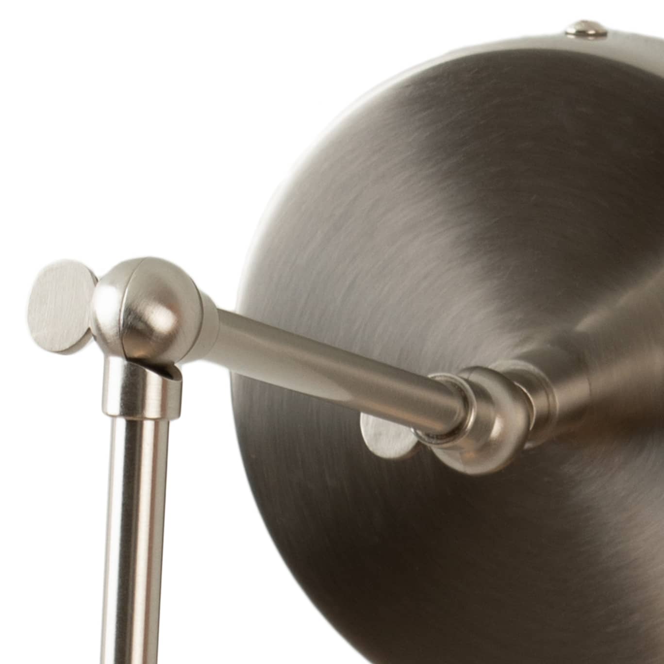 Hinge Plug-In Double Solo Sconce with Smooth Empire Shade
