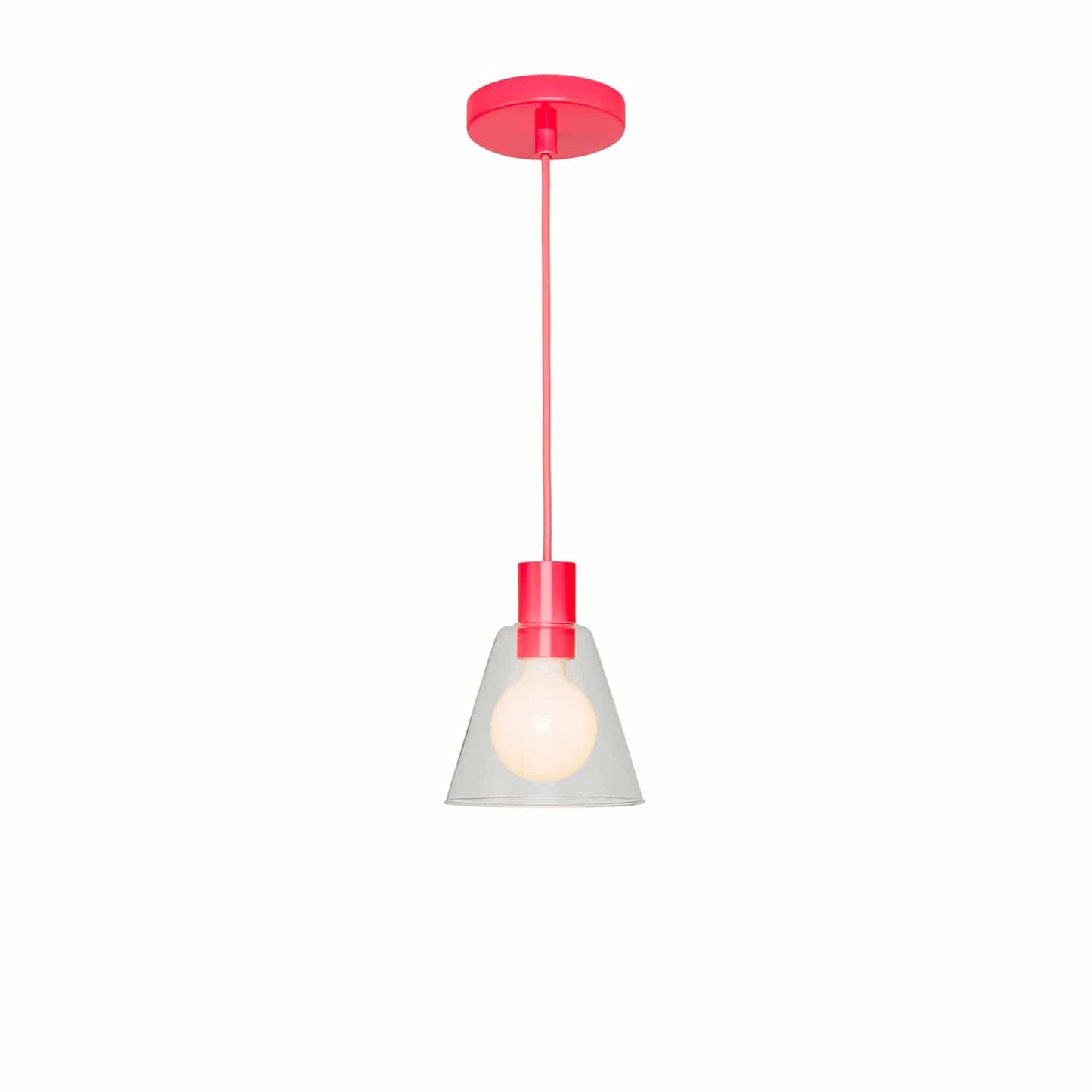 Totally! AiO Glass Cone Ceiling Pendant | 6in or 11in