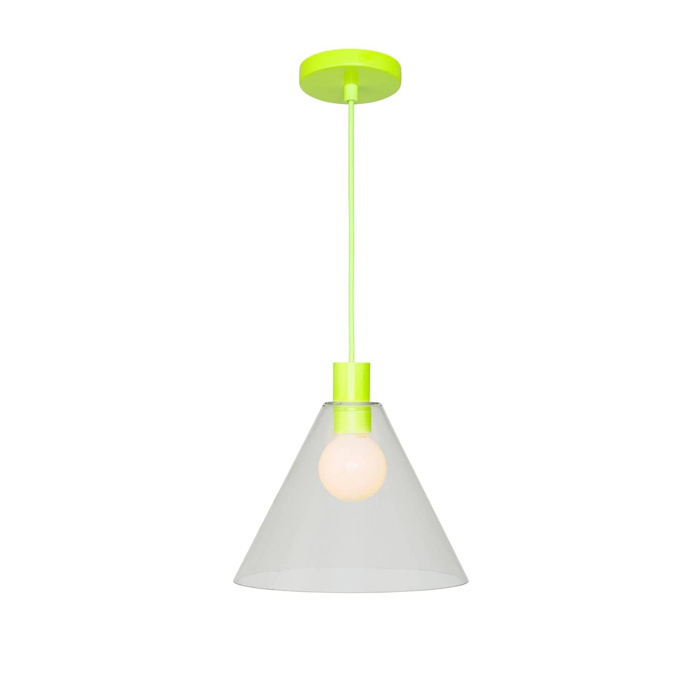 Totally! AiO Glass Cone Ceiling Pendant | 6in or 11in