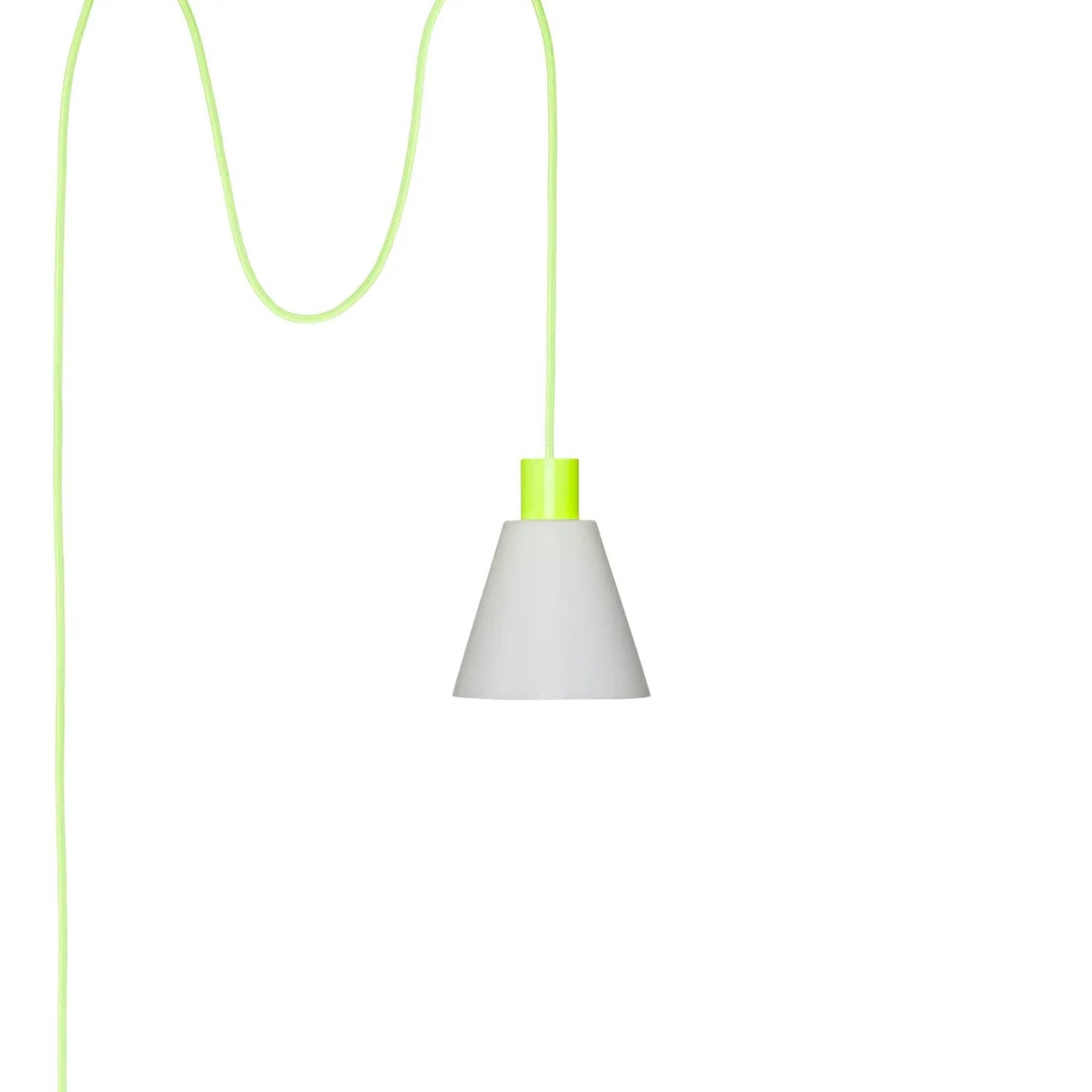 Totally! AiO Glass Cone Ceiling Plug-In Pendant | 6in or 11in