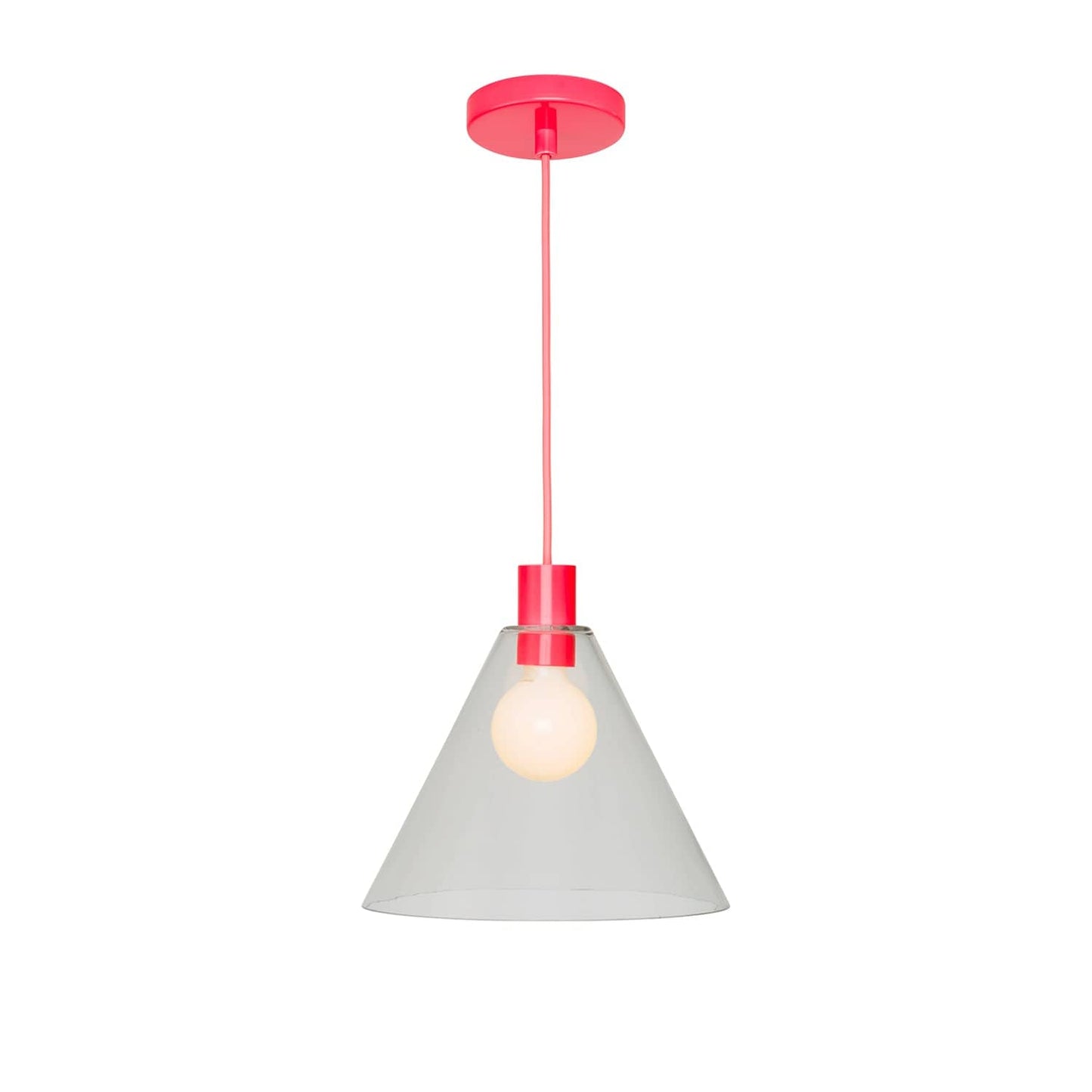 Totally! AiO Glass Cone Ceiling Pendant | 6in or 11in