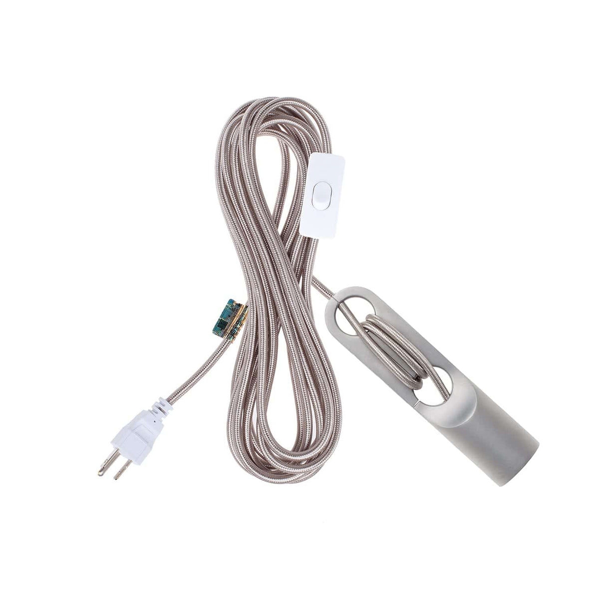 Wrap Chroma Plug-In Cord Set Raw Aluminum / Nickel