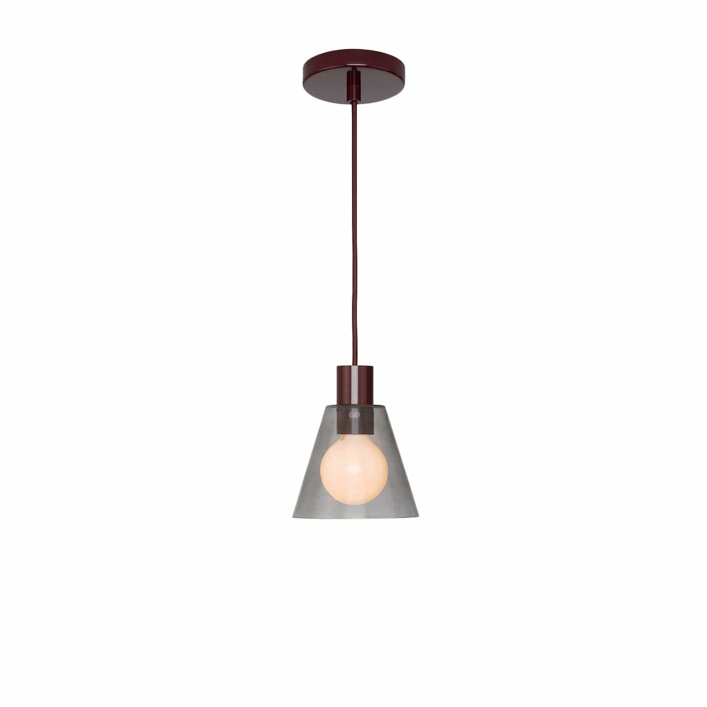 Totally! AiO Glass Cone Ceiling Pendant | 6in or 11in