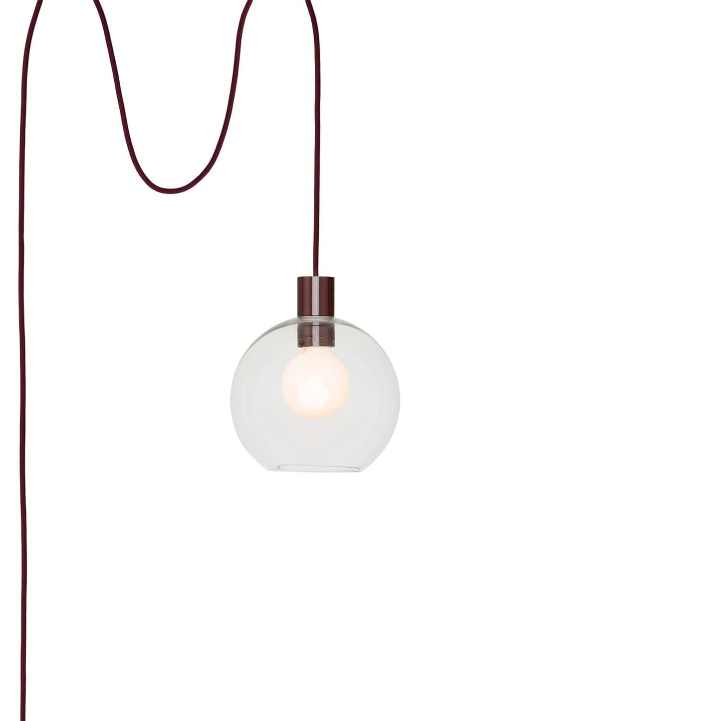 Totally! AiO 8in Globe Plug-In Pendant
