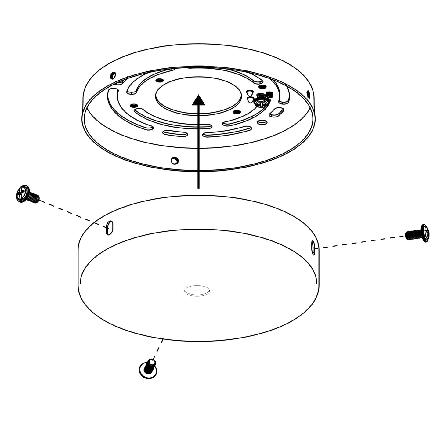 Canopy Blank w/ Center Punch