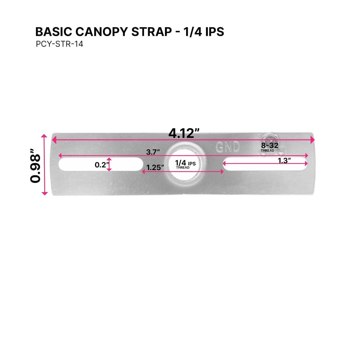 Basic Canopy / Check Ring Strap