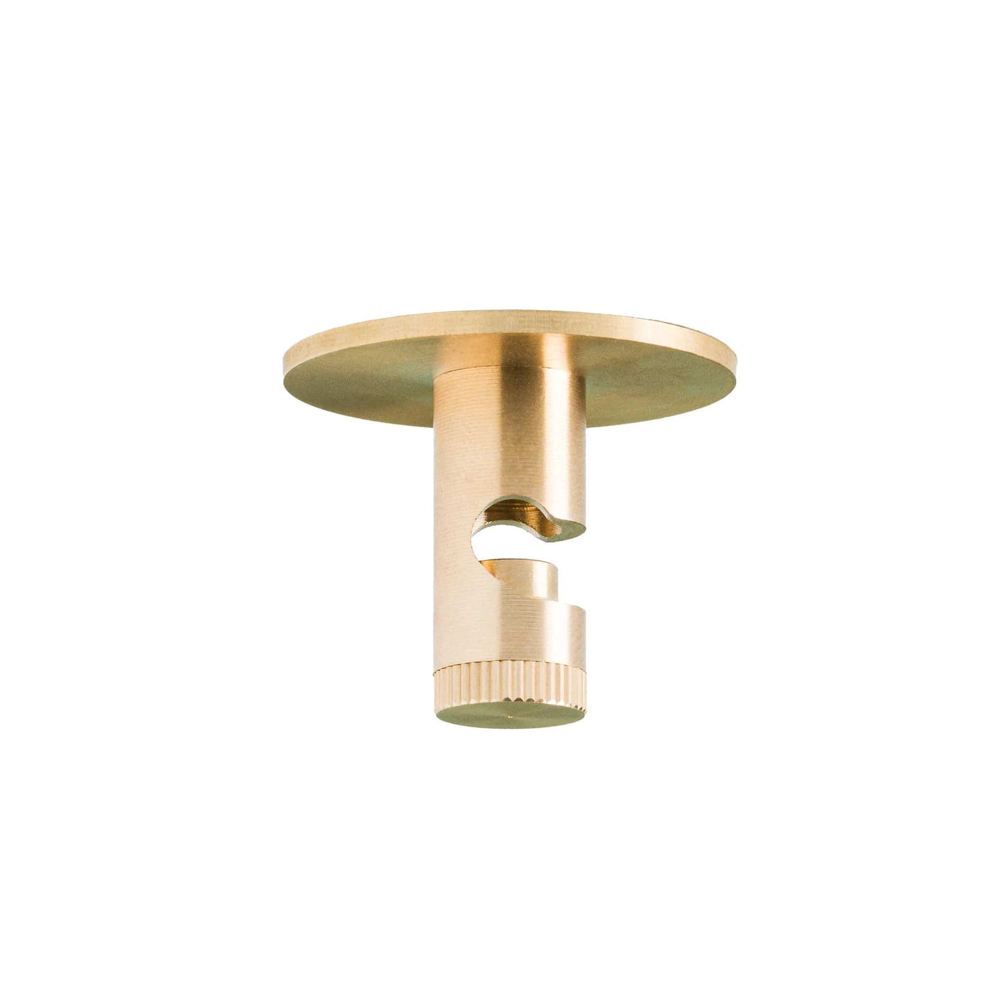 Vise Swag Hook Solid Raw Brass