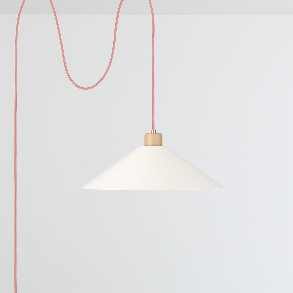 Modern Metal Shade Pendant | AiO | Color Cord Company
