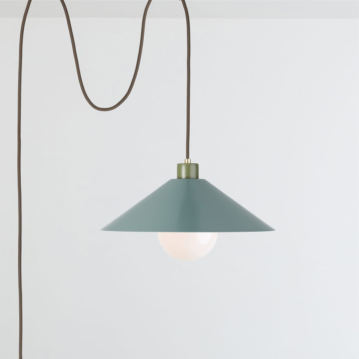 Modern Metal Shade Pendant | AiO | Color Cord Company