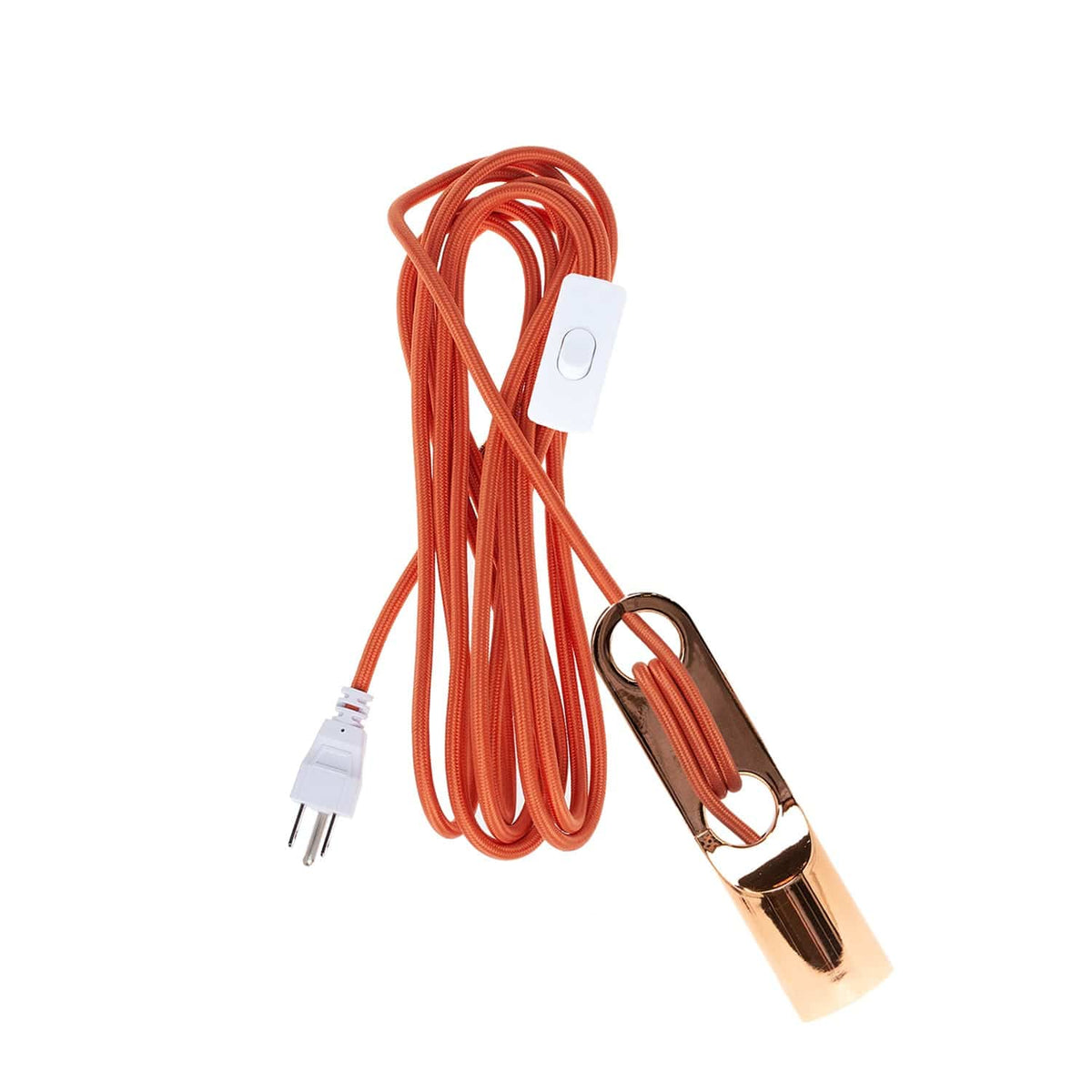 Wrap Chroma Plug-In Cord Set Polished Copper / Adobe