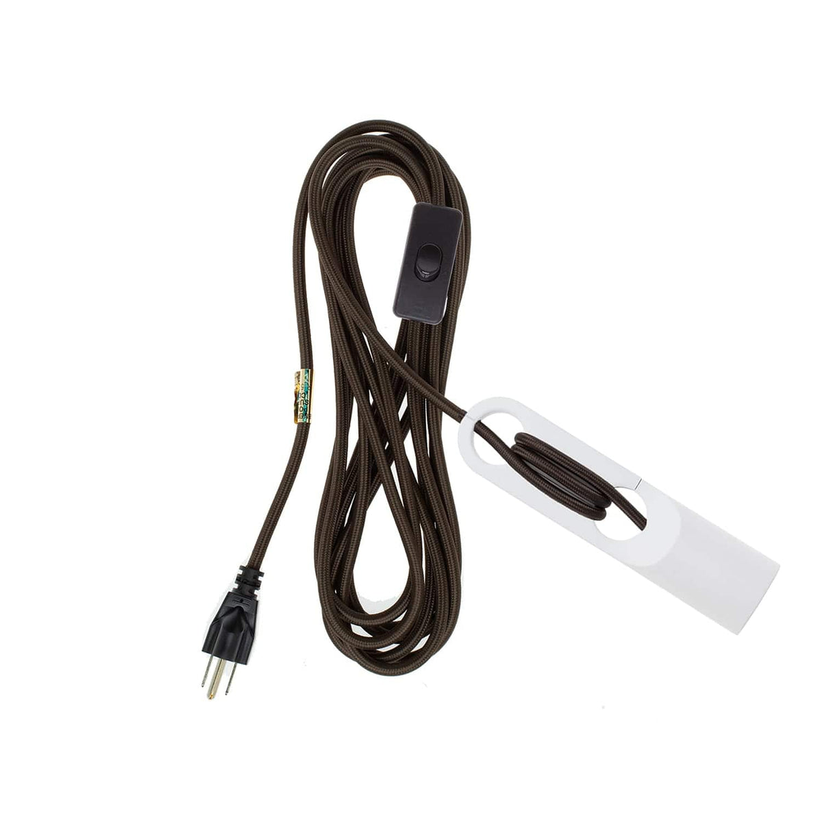 Wrap Chroma Plug-In Cord Set White / Antique Brown