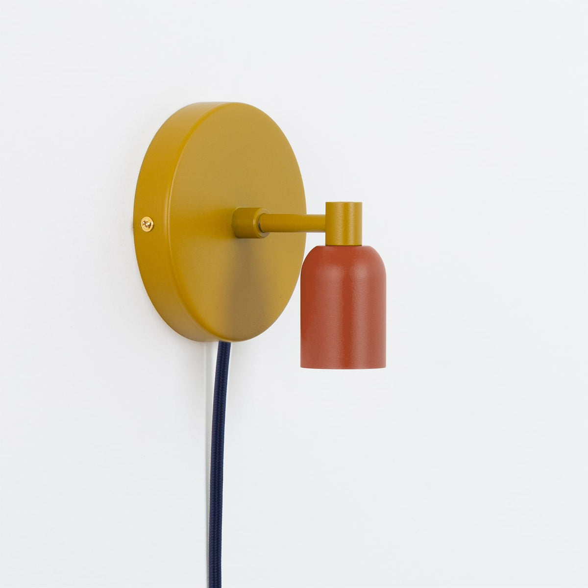 Boutique Color Block Junction Mini Solo Plug-In Sconce – Color Cord Company