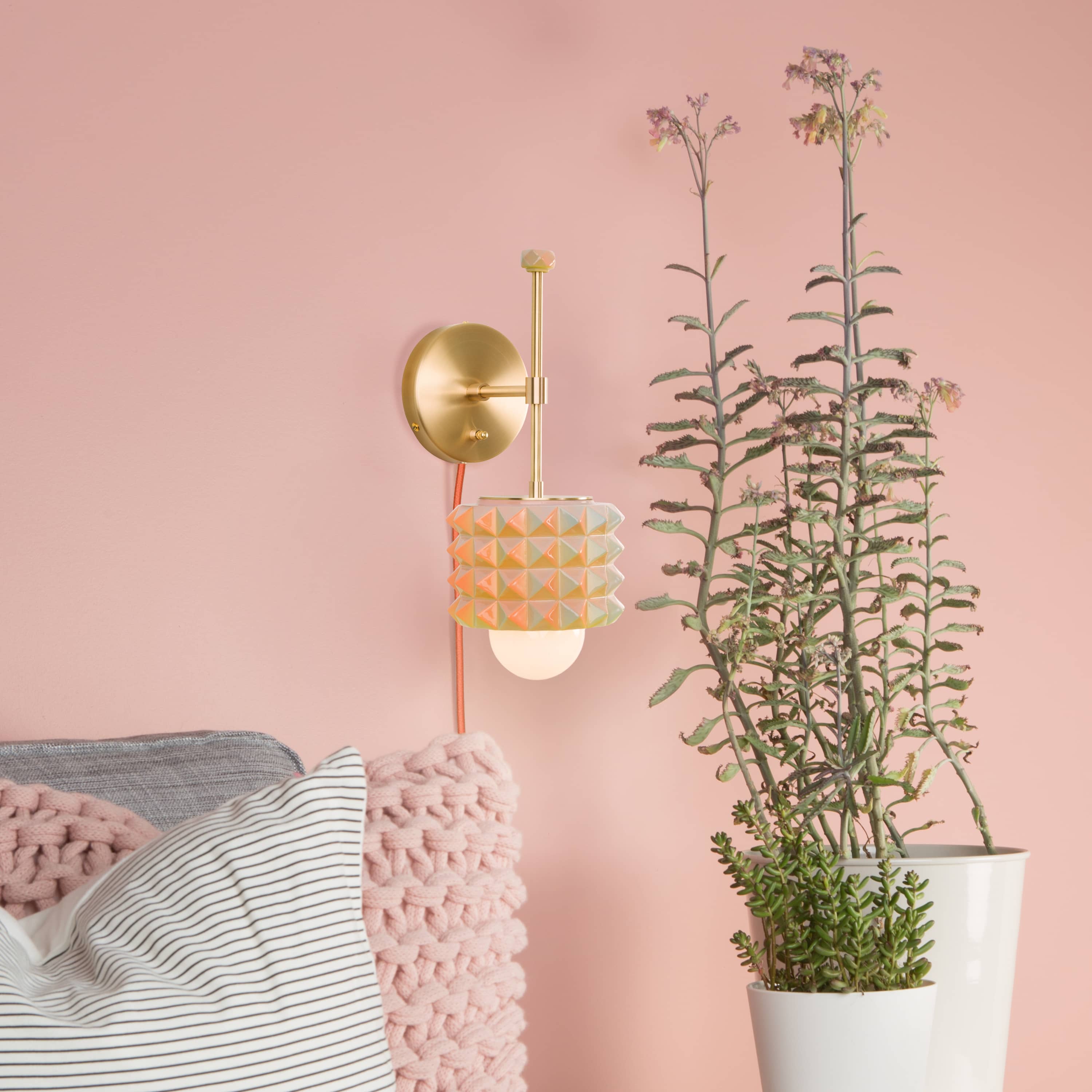 Ceramic Light Fixtures | Modern Science Project | Color Cord