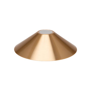 Mini Down Light Slope Shade Satin Brass