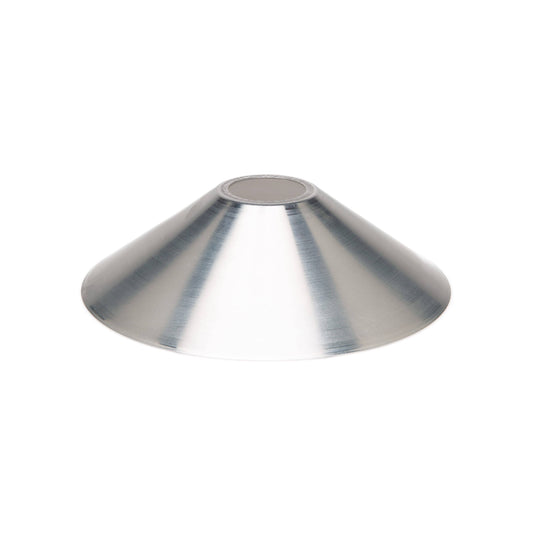 Mini Down Light Slope Shade Raw Aluminum