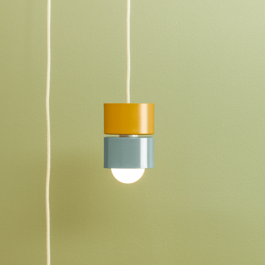 Puck Duo AiO Plug-In Pendant - Chroma Color Block