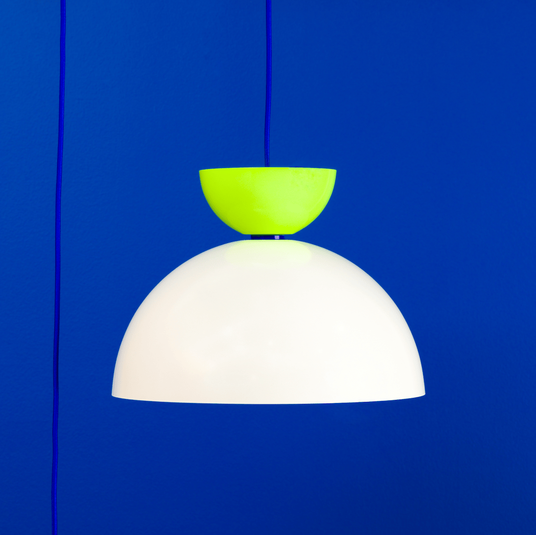 Horizon Dome Strata AiO Plug-In Pendant - Chroma Color Block