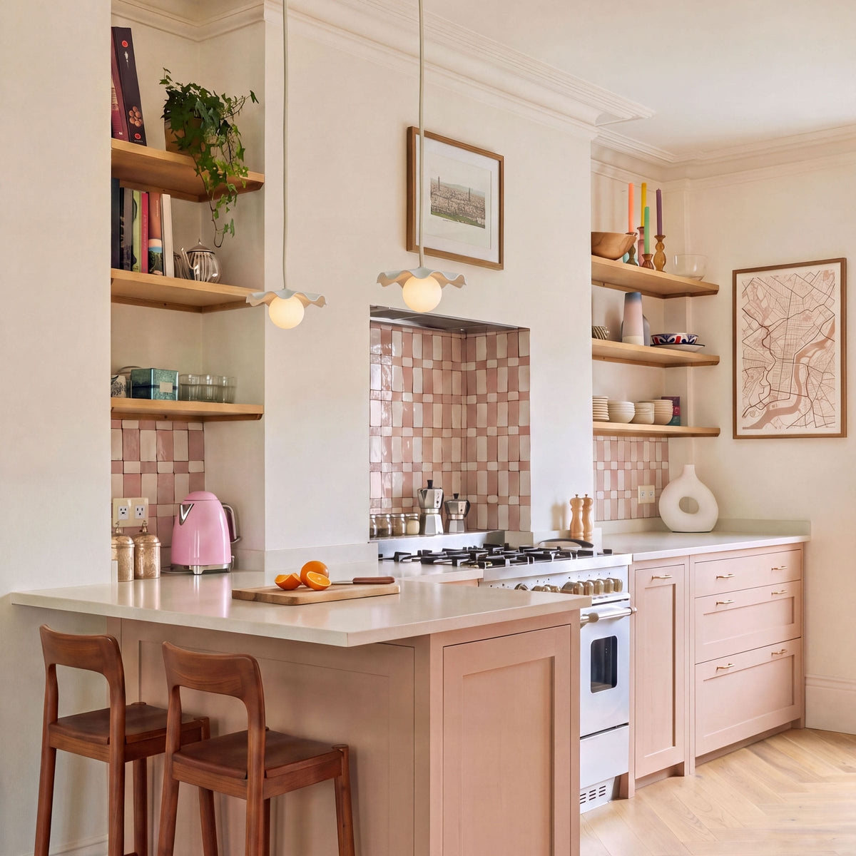 Fleur No. 1 Porcelain Mini Pendant Light