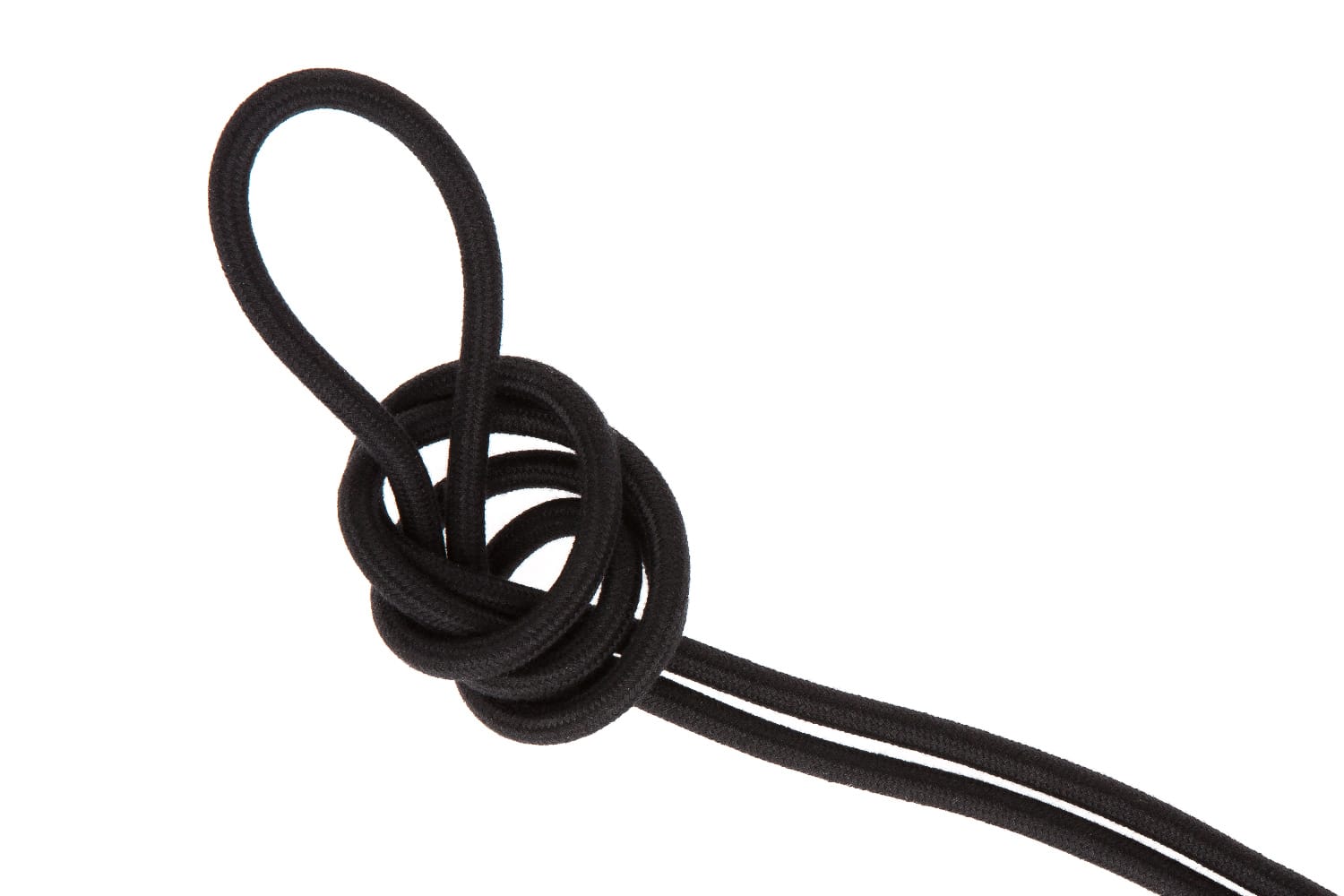 Cloth Covered Wire 18g, Black (Cotton)