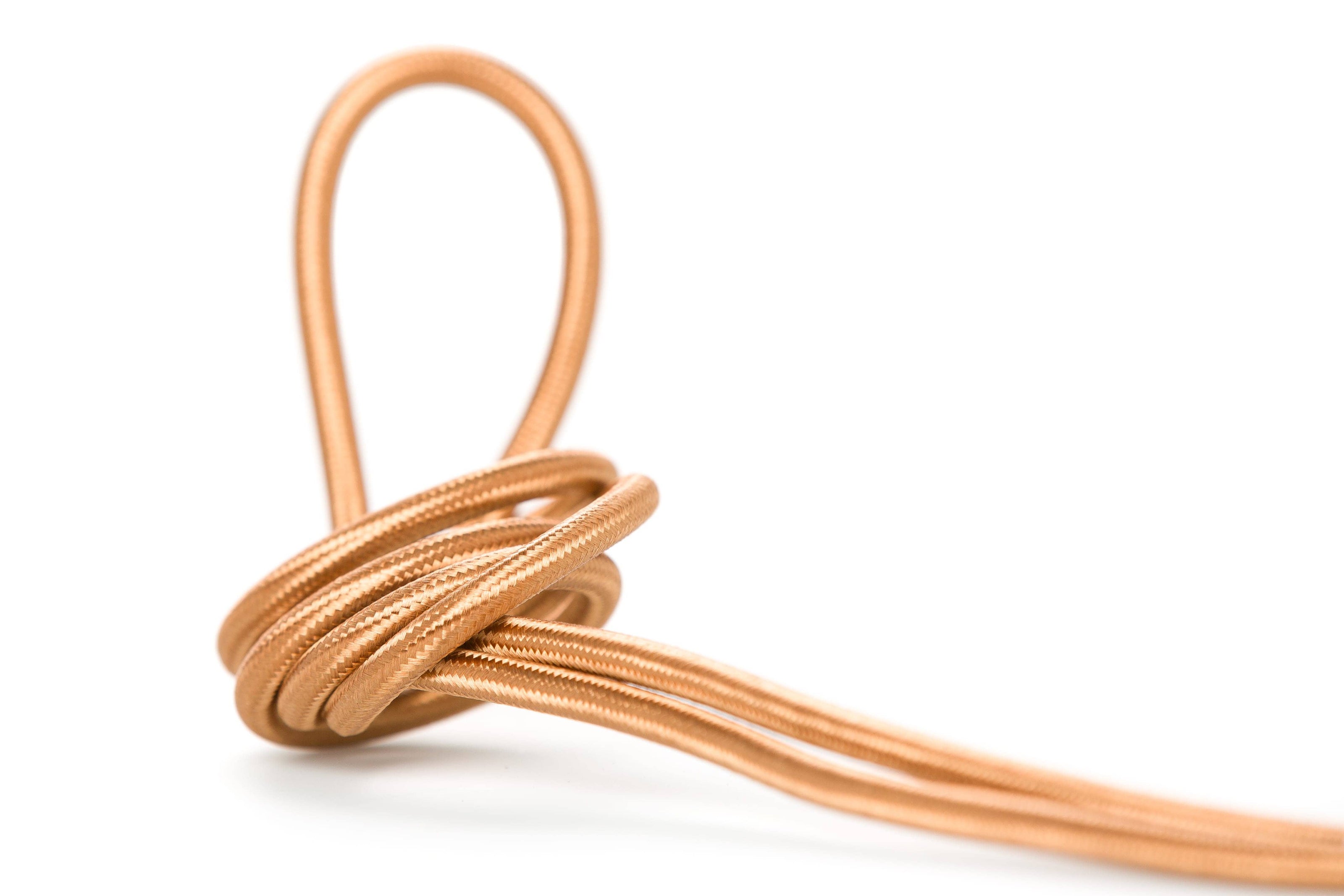 DIY Fabric Wire by the Foot - Copper Penny